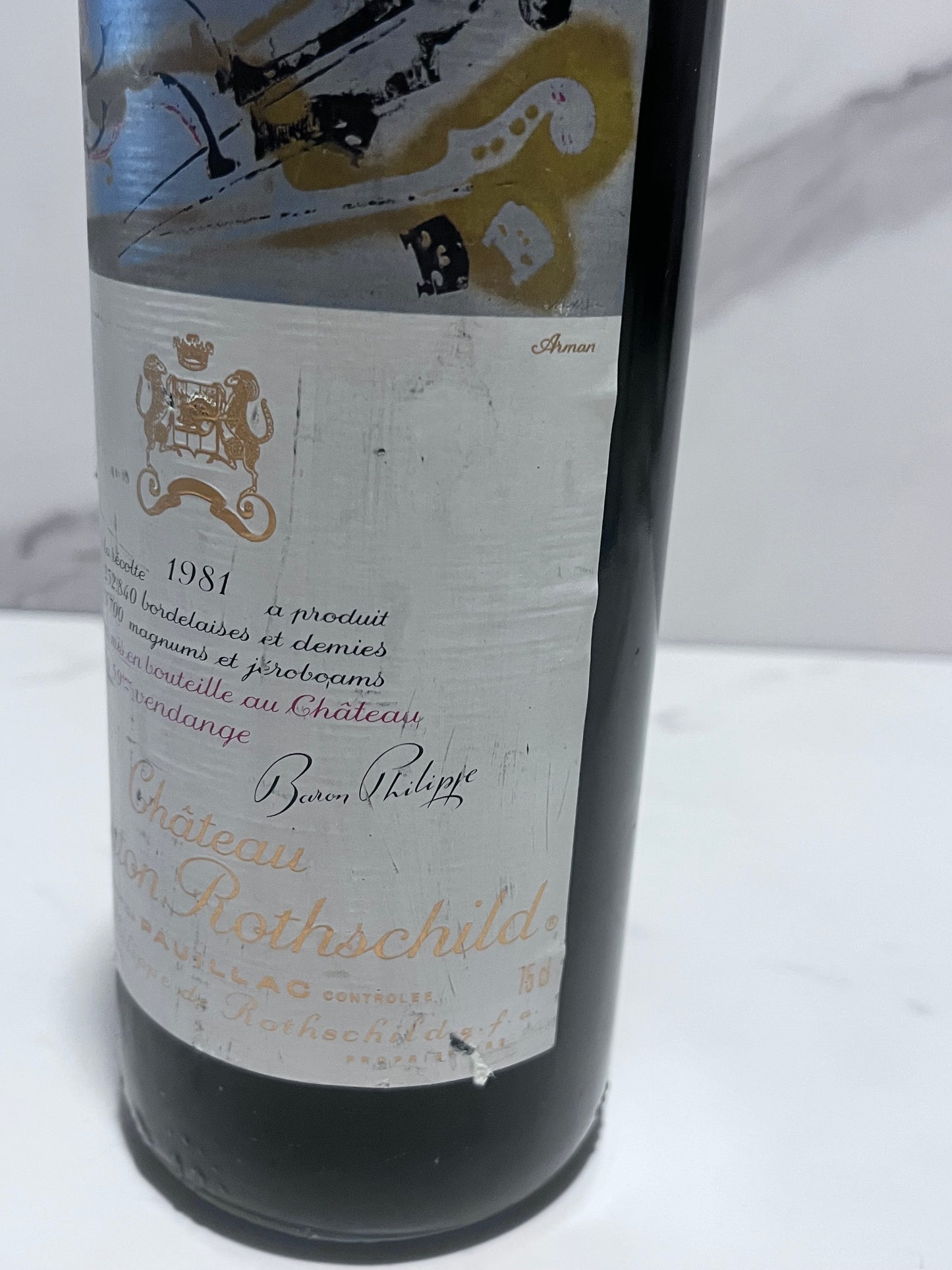 CHATEAU MOUTON ROTHSCHILD 1981