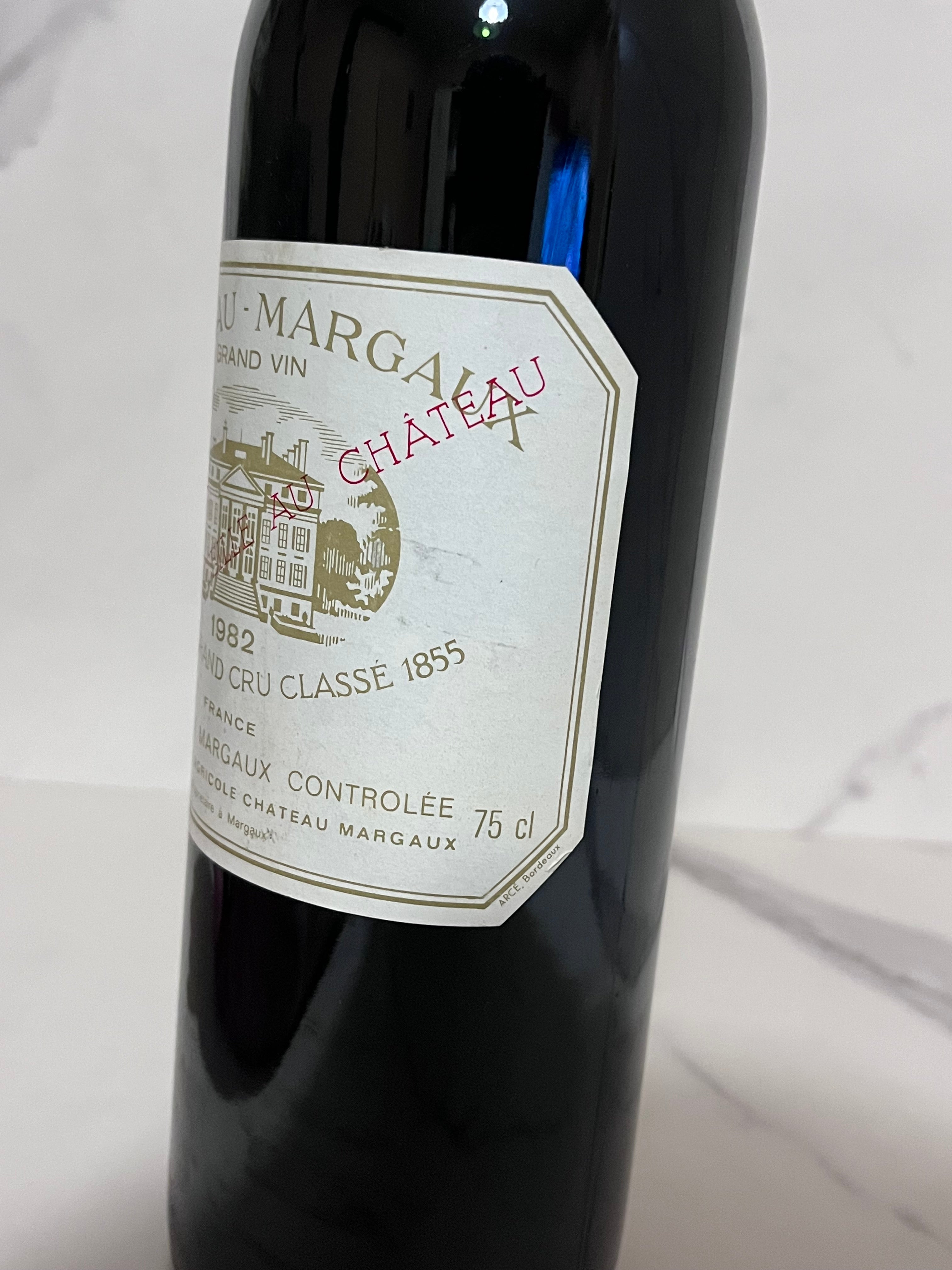 CHATEAU MARGAUX MARGAUX 1ER GRAND CRU CLASSE, 1982