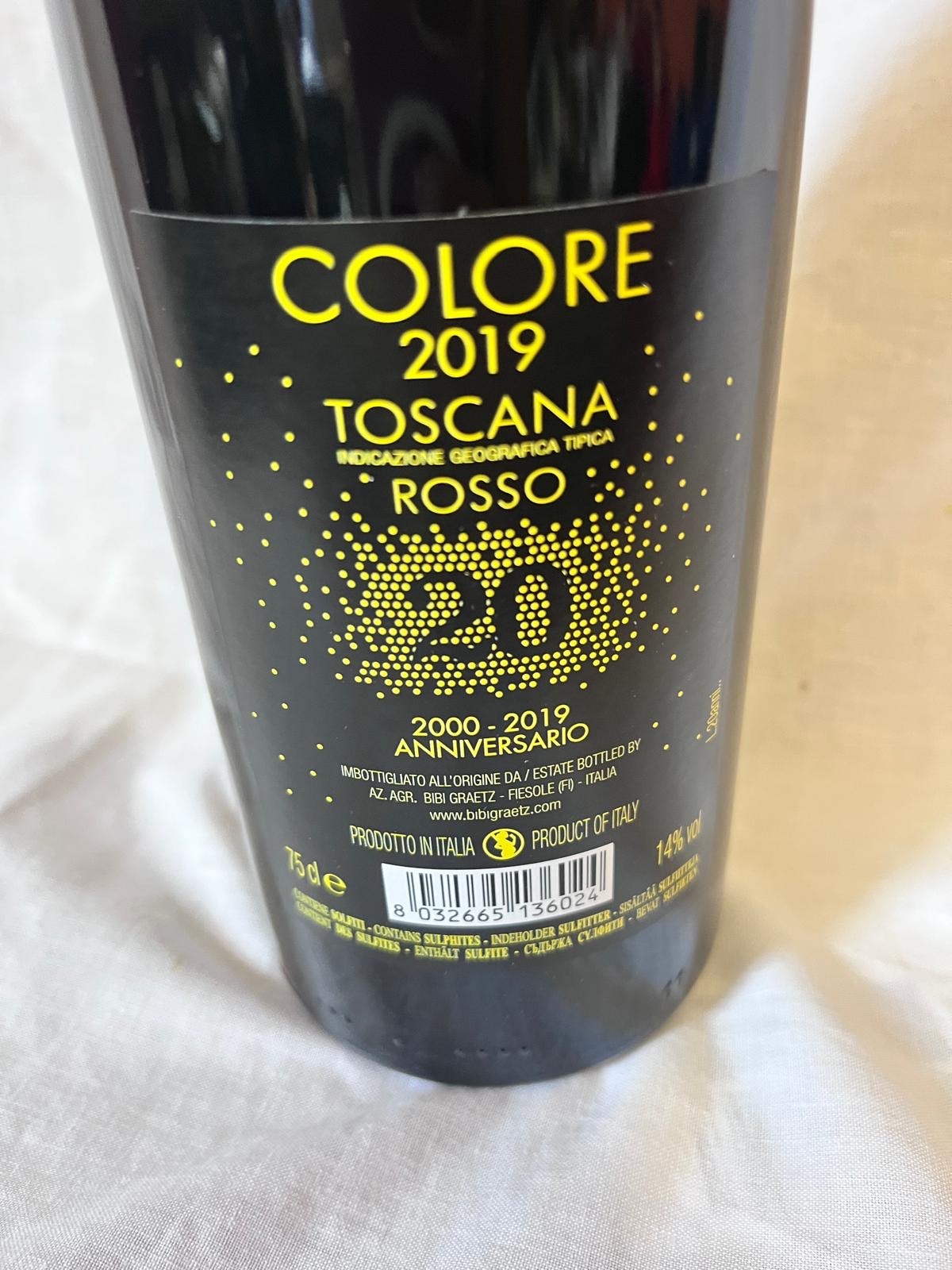 Colore 20 anni 2019 Toscana IGT - Bibi Graetz