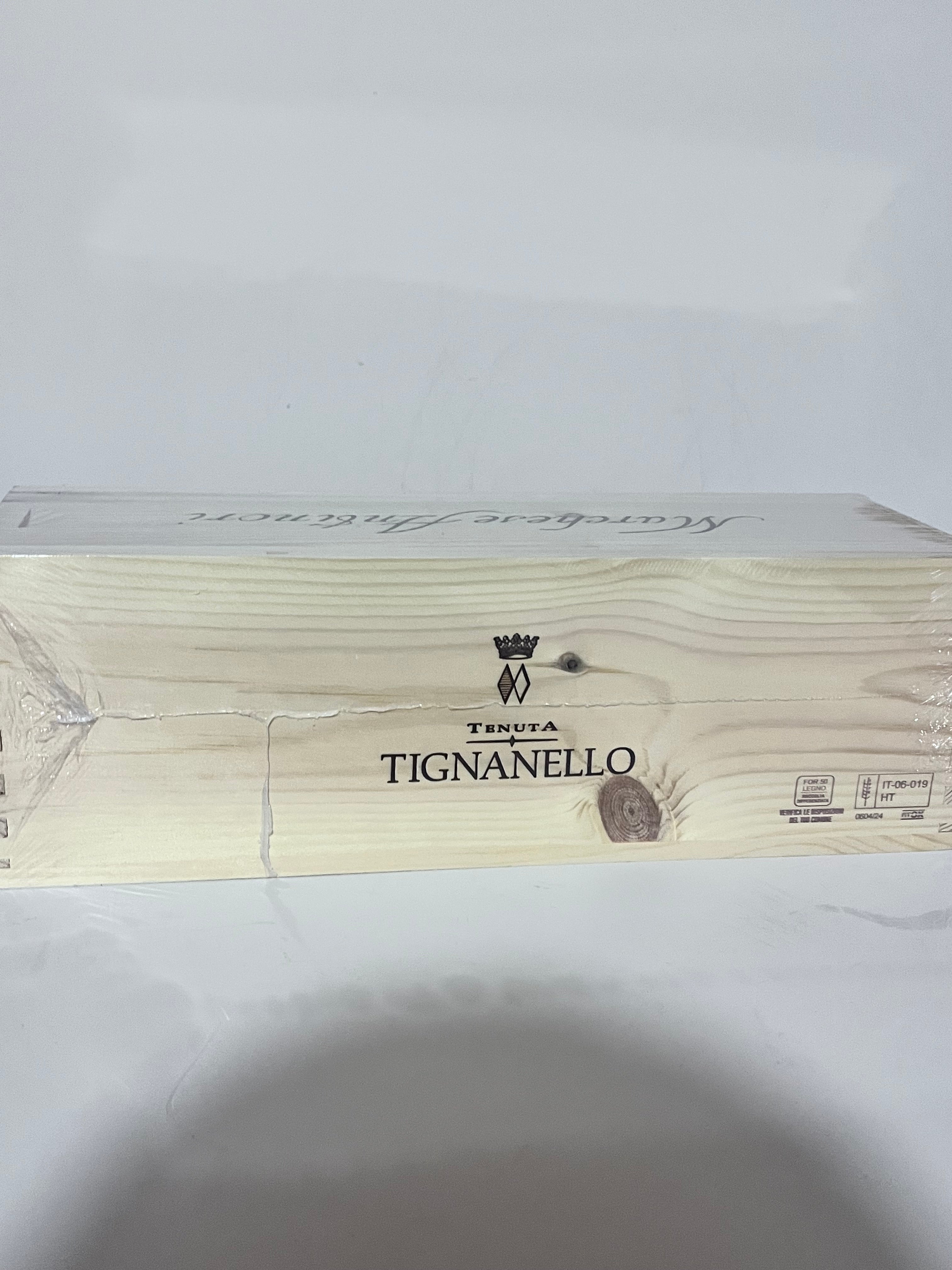 TENUTA TIGNANELLO 2022 - CASSA IN LEGNO ORIGINALE SIGILLATA