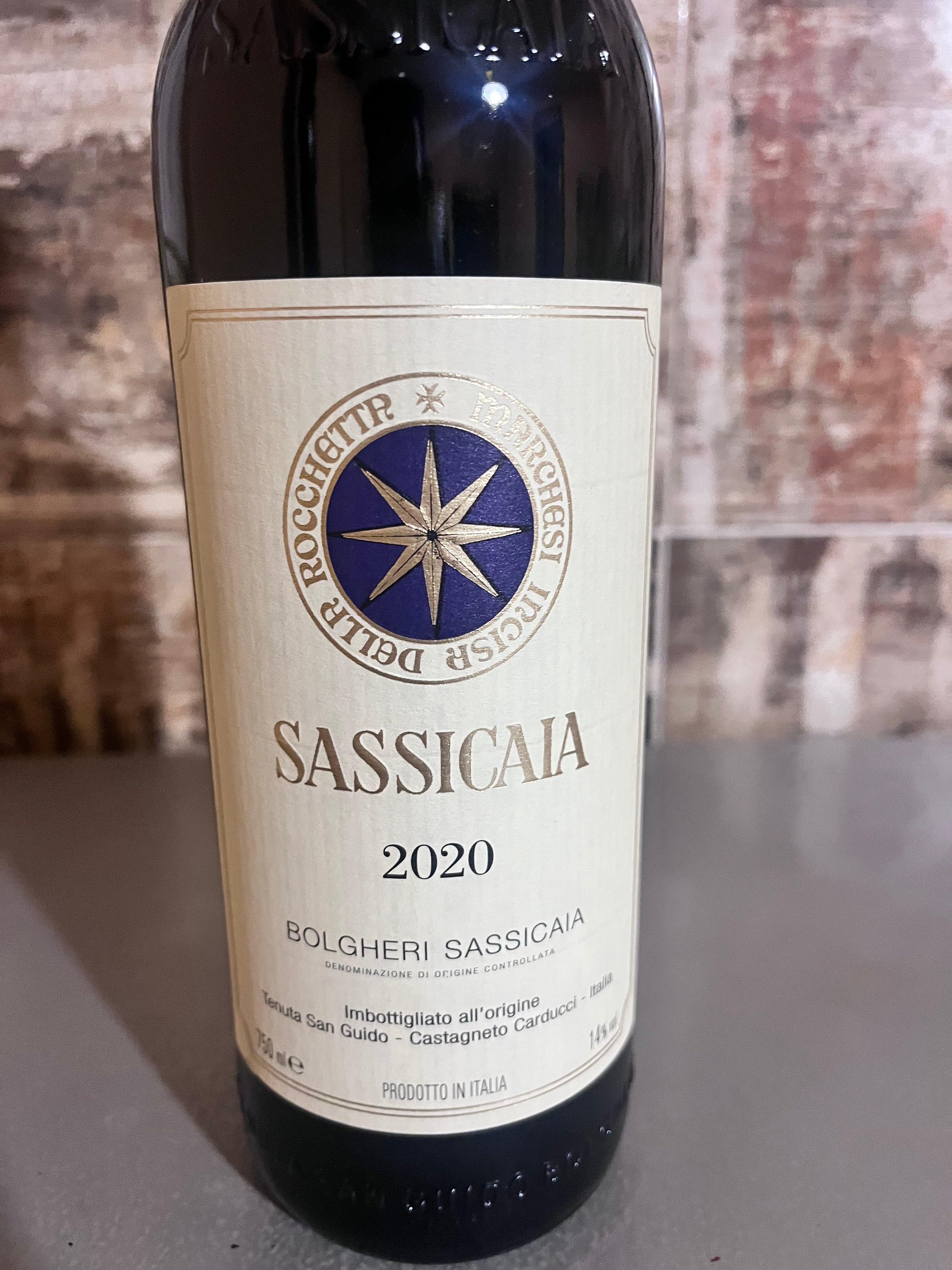 SASSICAIA 2020 TENUTA SAN GUIDO BOLGHERI
