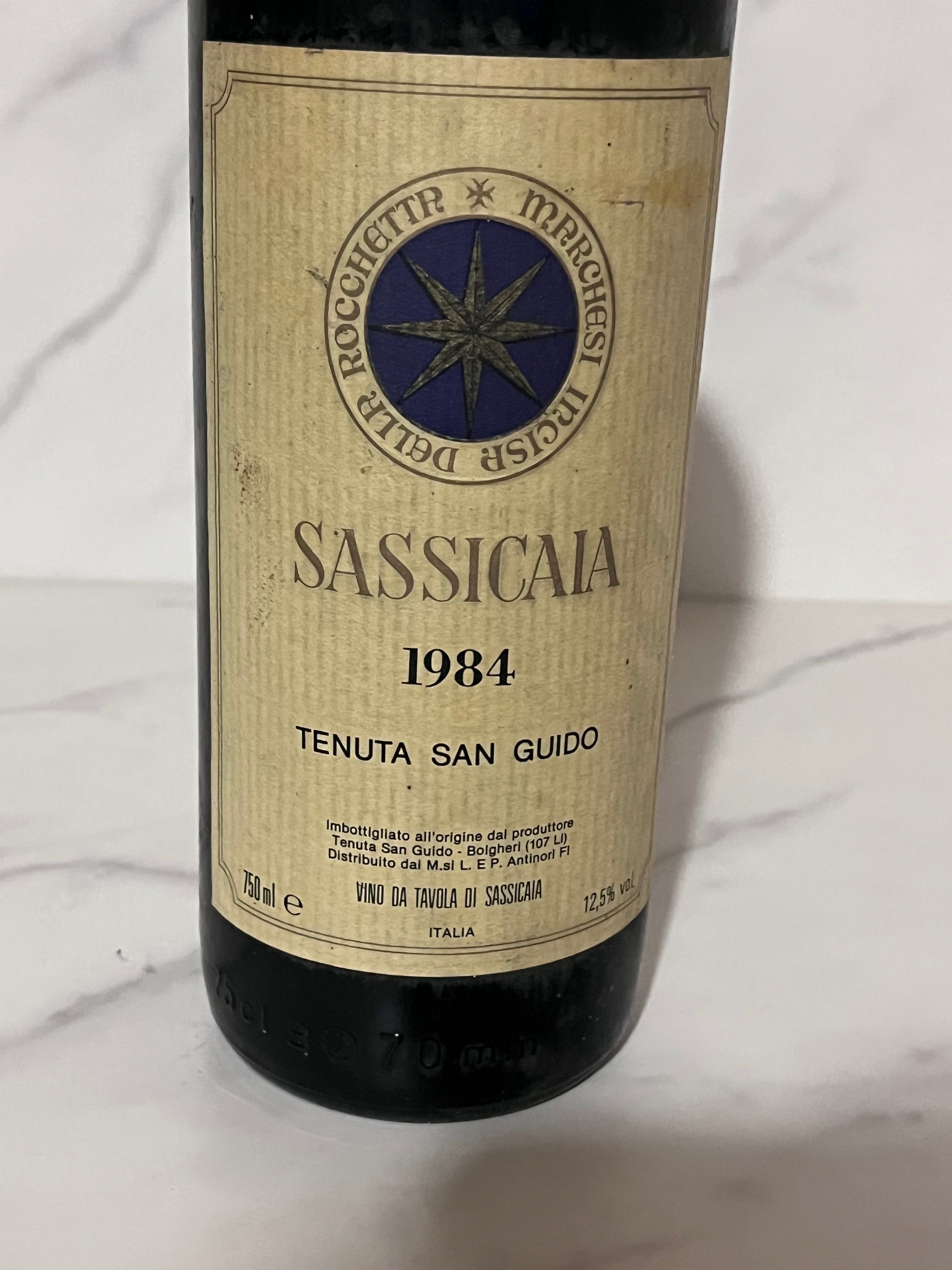 SASSICAIA 1984