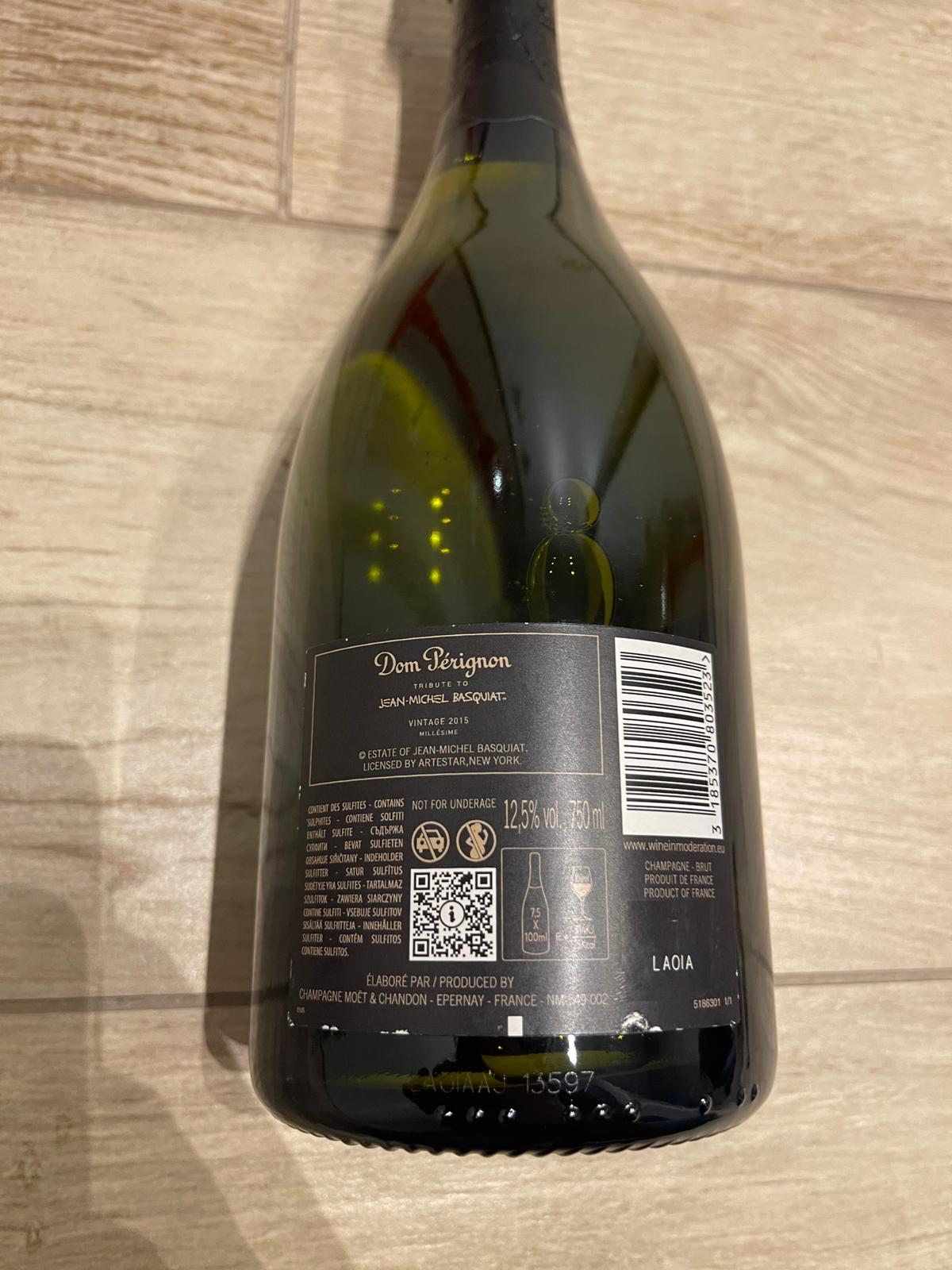 DOM PERIGNON JEAN MICHAEL BASQUIAT