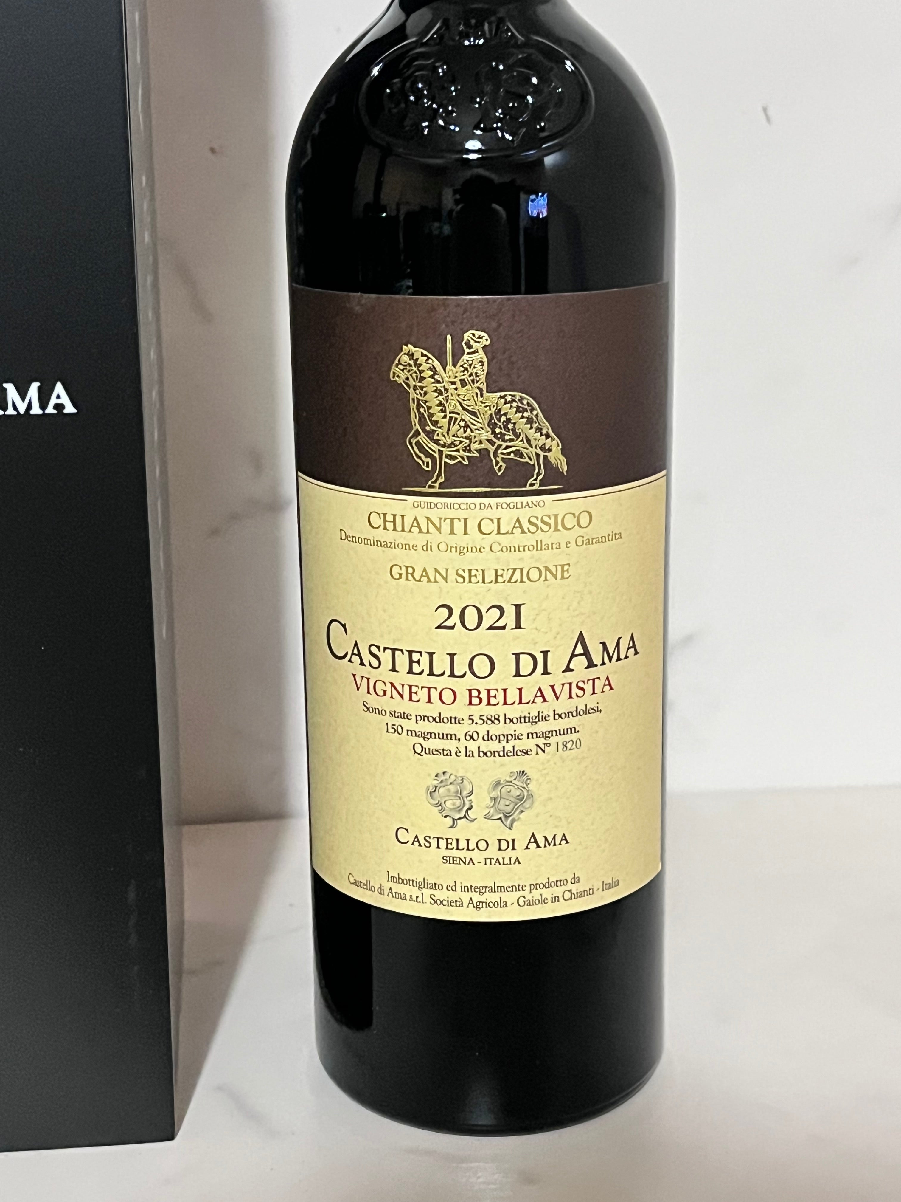 CASTELLO DI AMA CHIANTI CLASSICO GRAN SELEZIONE VIGNETO BELLAVISTA 2021 MAGNUM