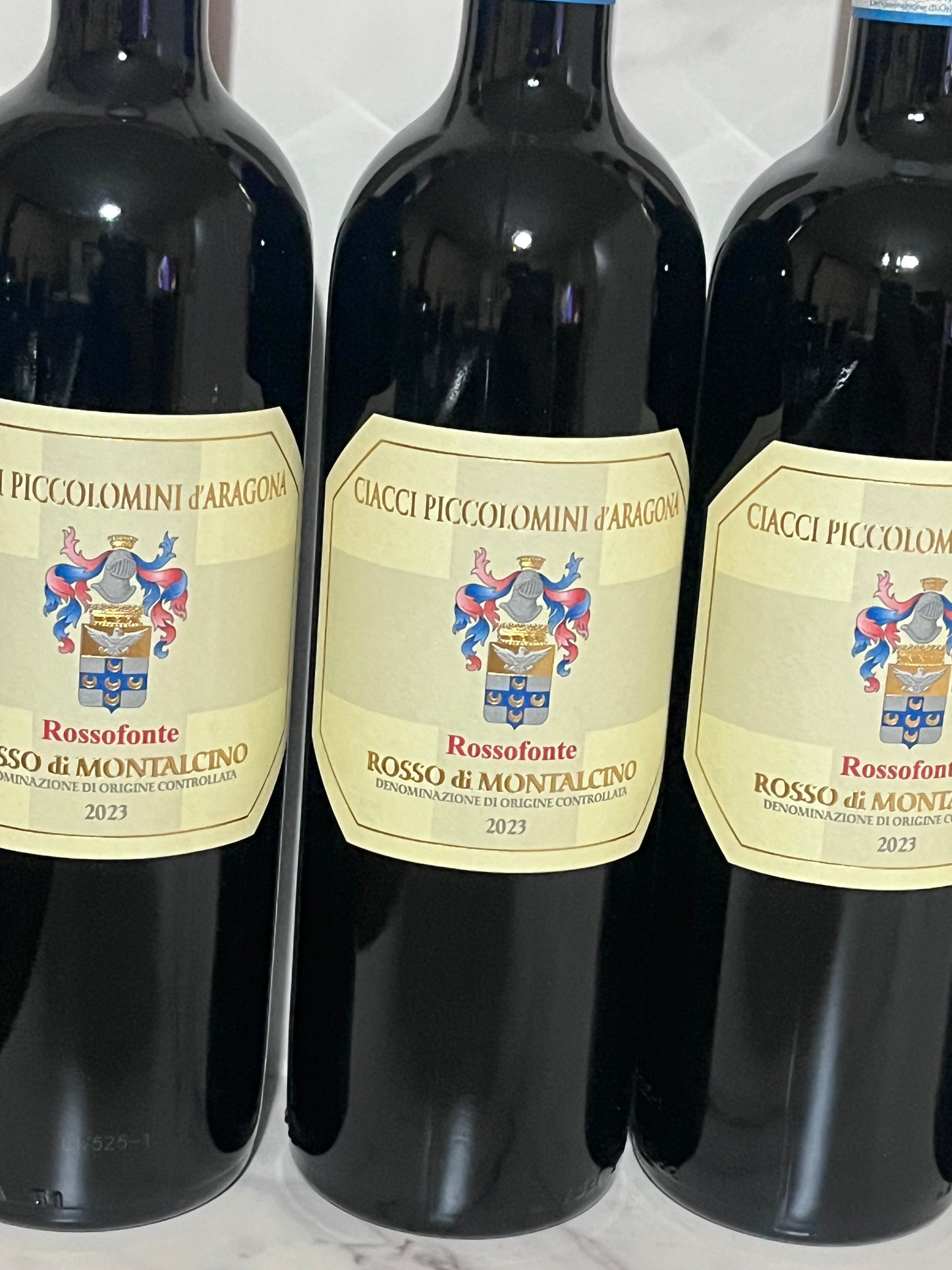 CIACCI PICCOLOMINI D’ARAGONA ROSSO DI MONTALCINO 2023