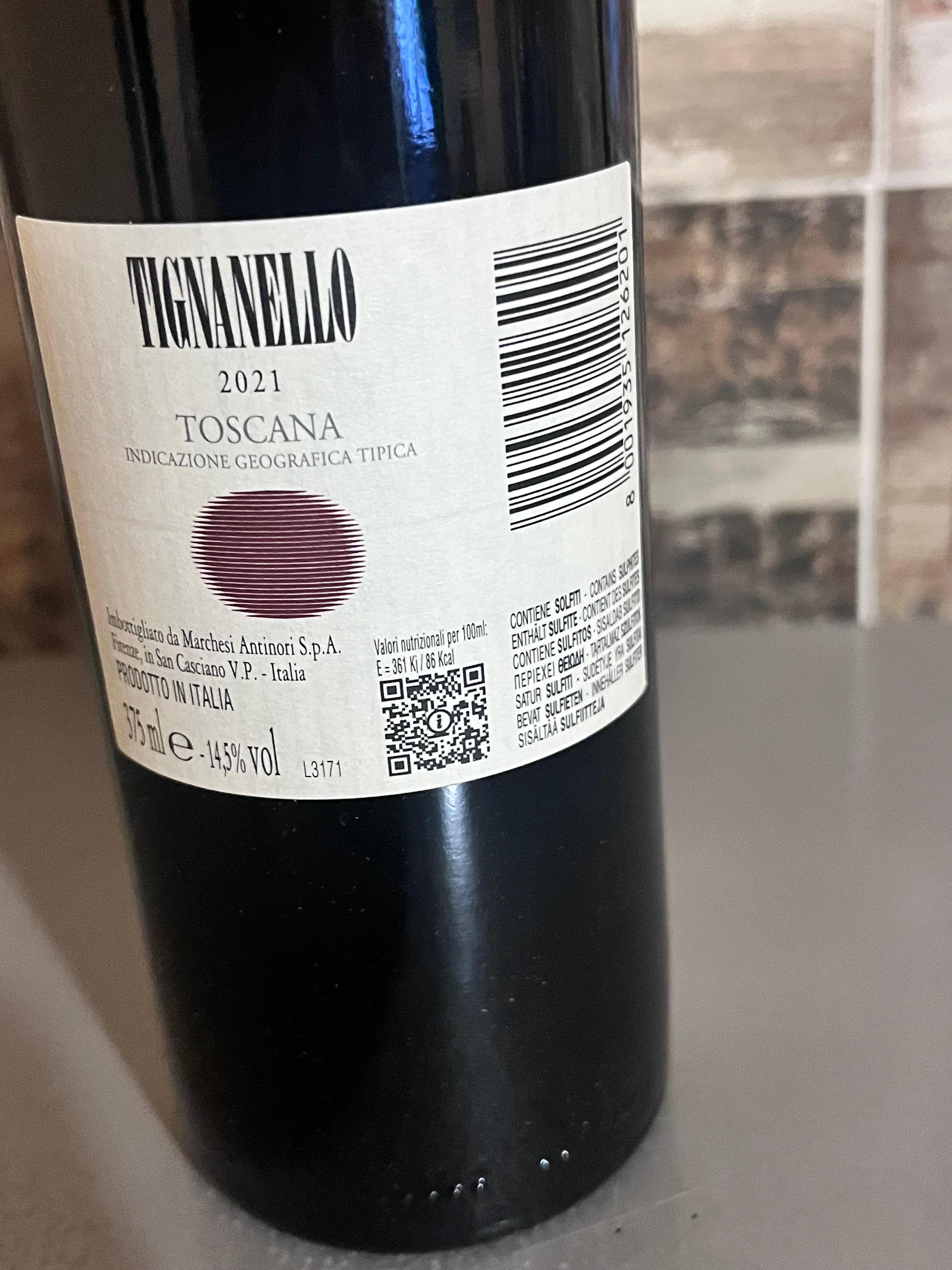 TIGNANELLO 2021 375 ML ANTINORI