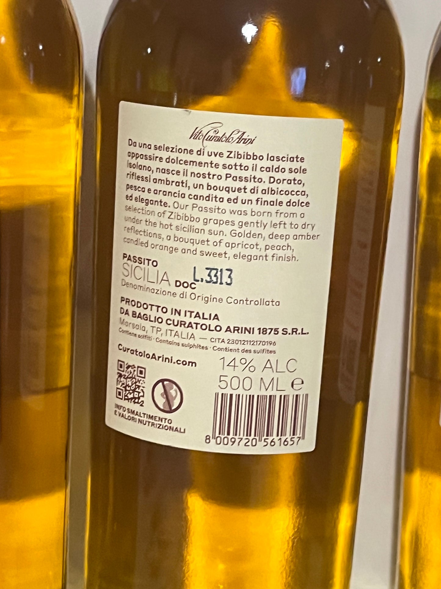 CURATOLO ARINI PASSITO