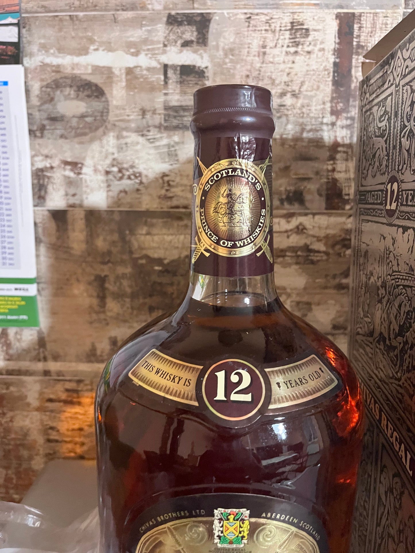 CHIVAS REGAL 3,78 L 12 anni