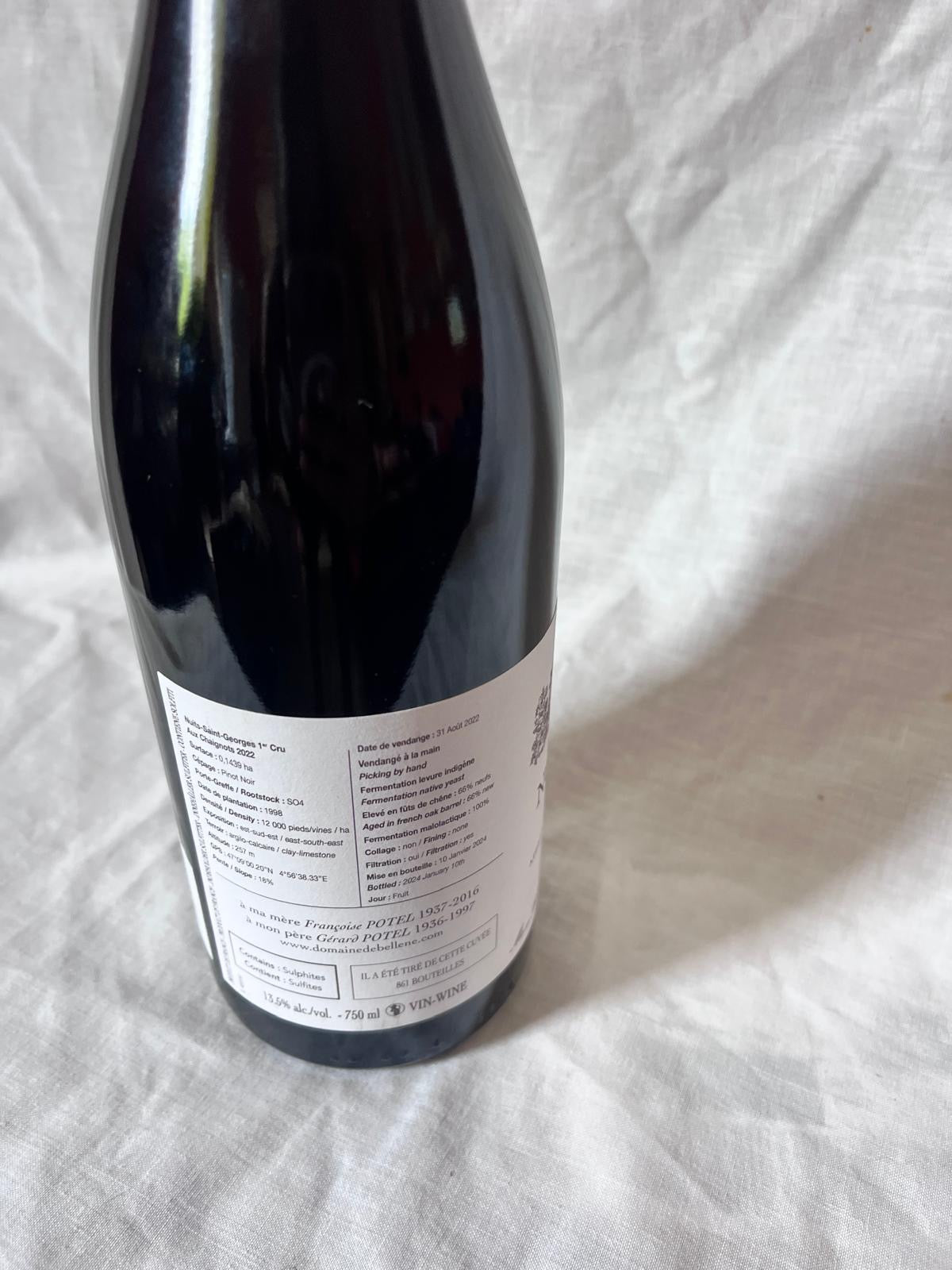 NUITS SAINT GEORGES PREMIER CRU AUX
CHAIGNOTS '22 BELLENE