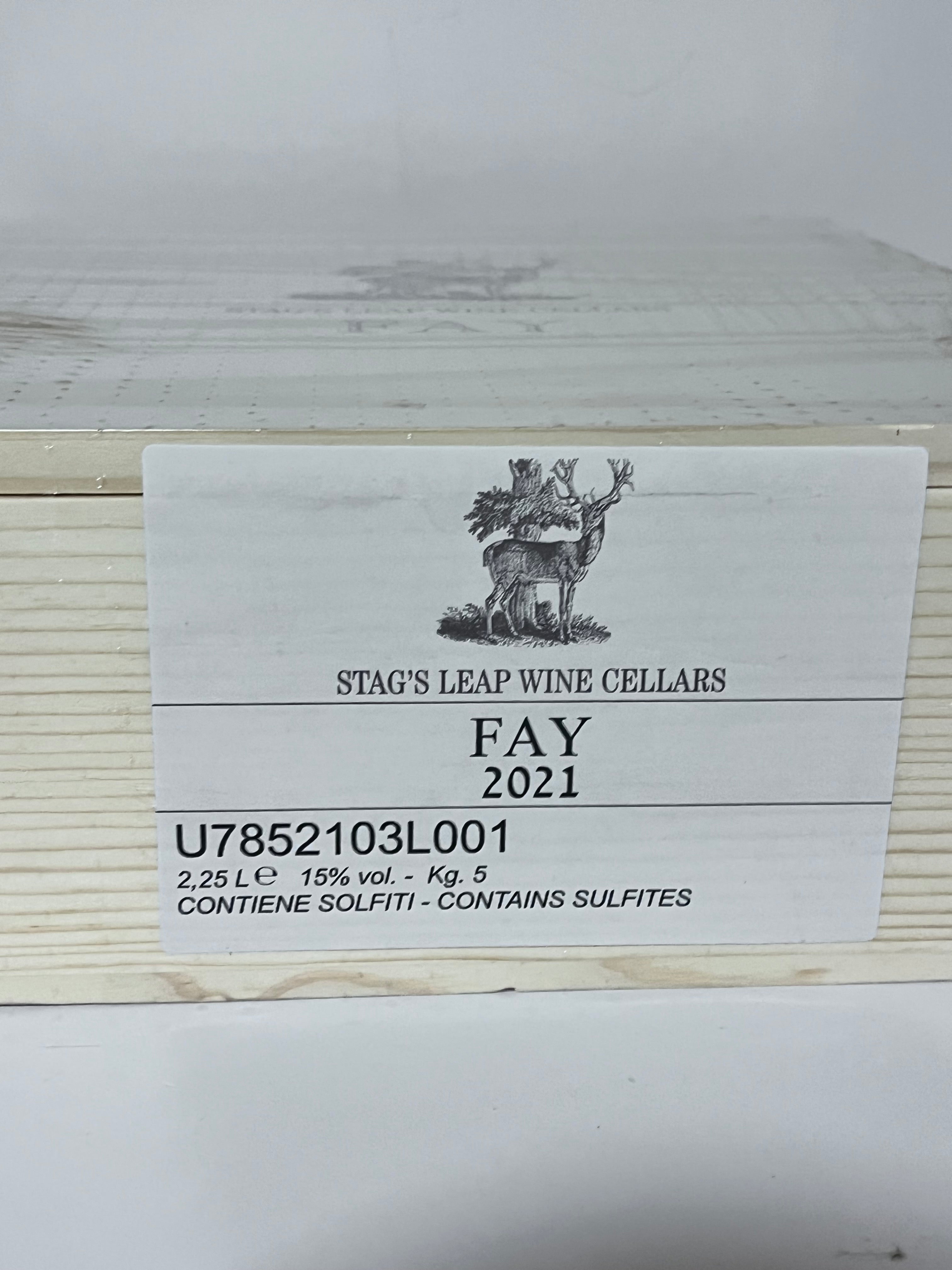 CASSA IN LEGNO STAG’S LEAP WINE CELLARS FAY 2021 – 2,25 L