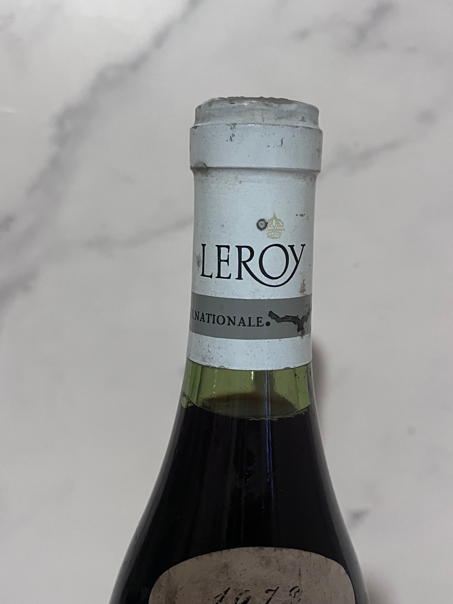 DOMAINE LEROY - NUITS ST GEORGES 1972