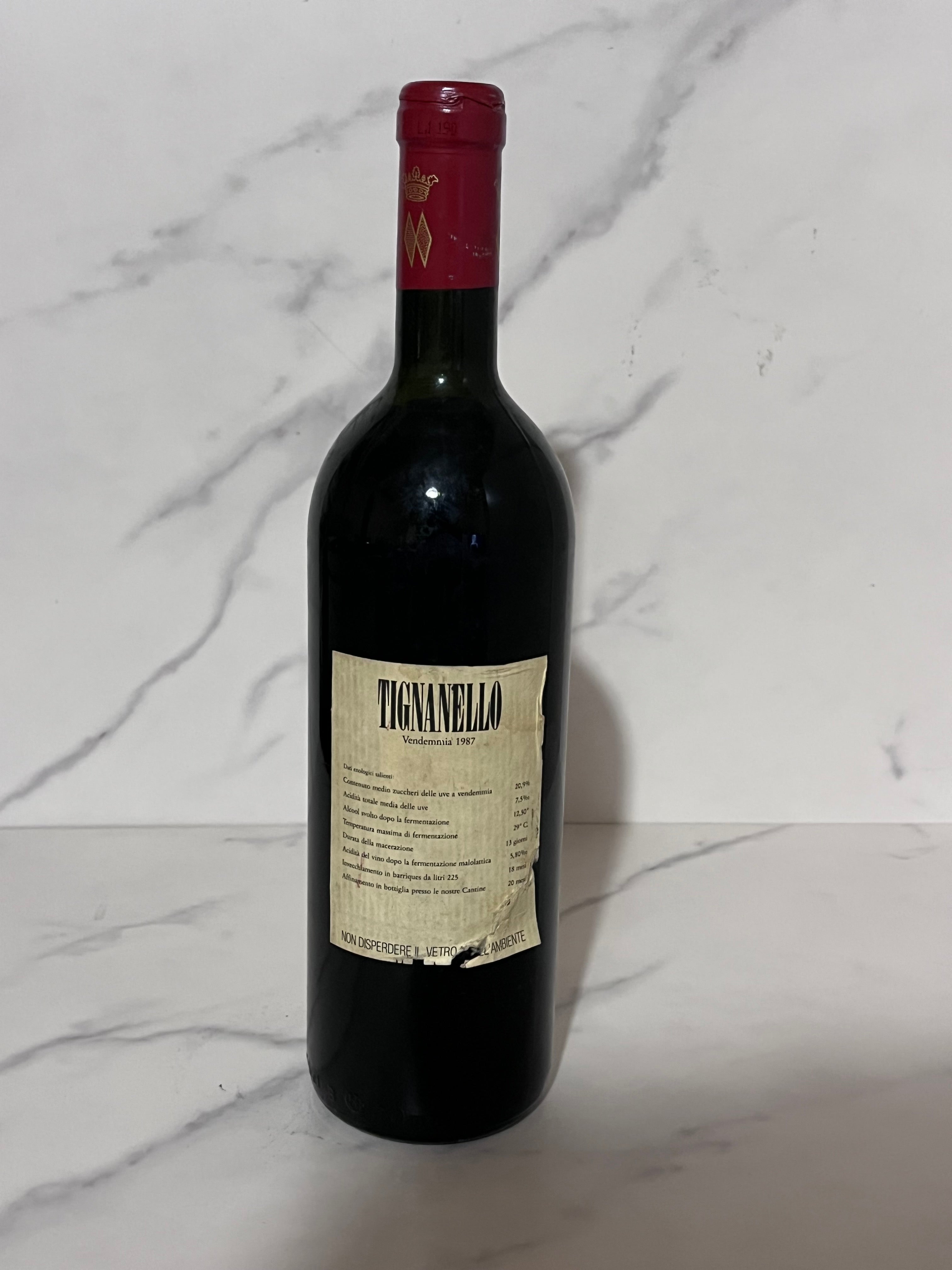 TIGNANELLO 1987