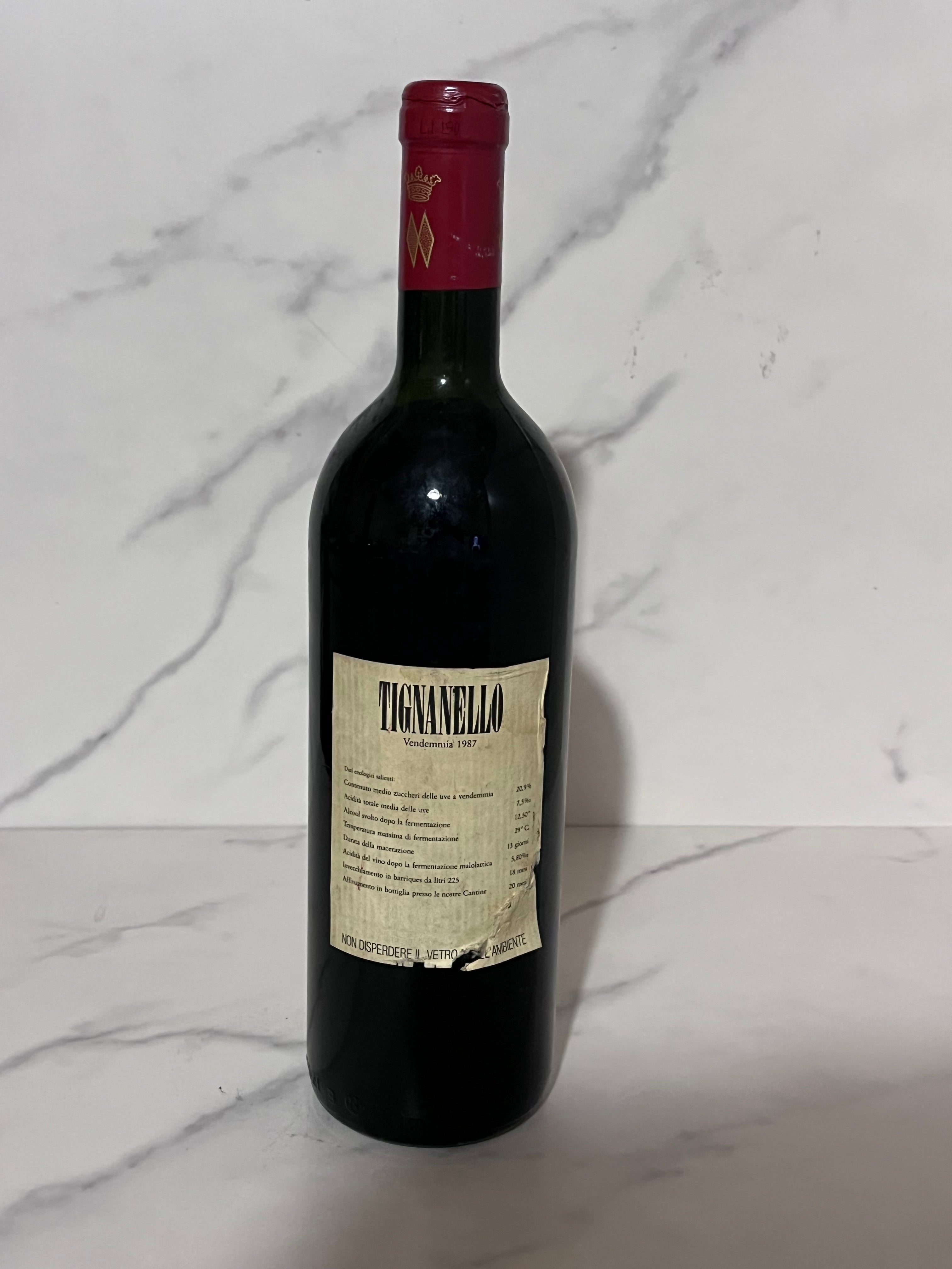 TIGNANELLO 1987