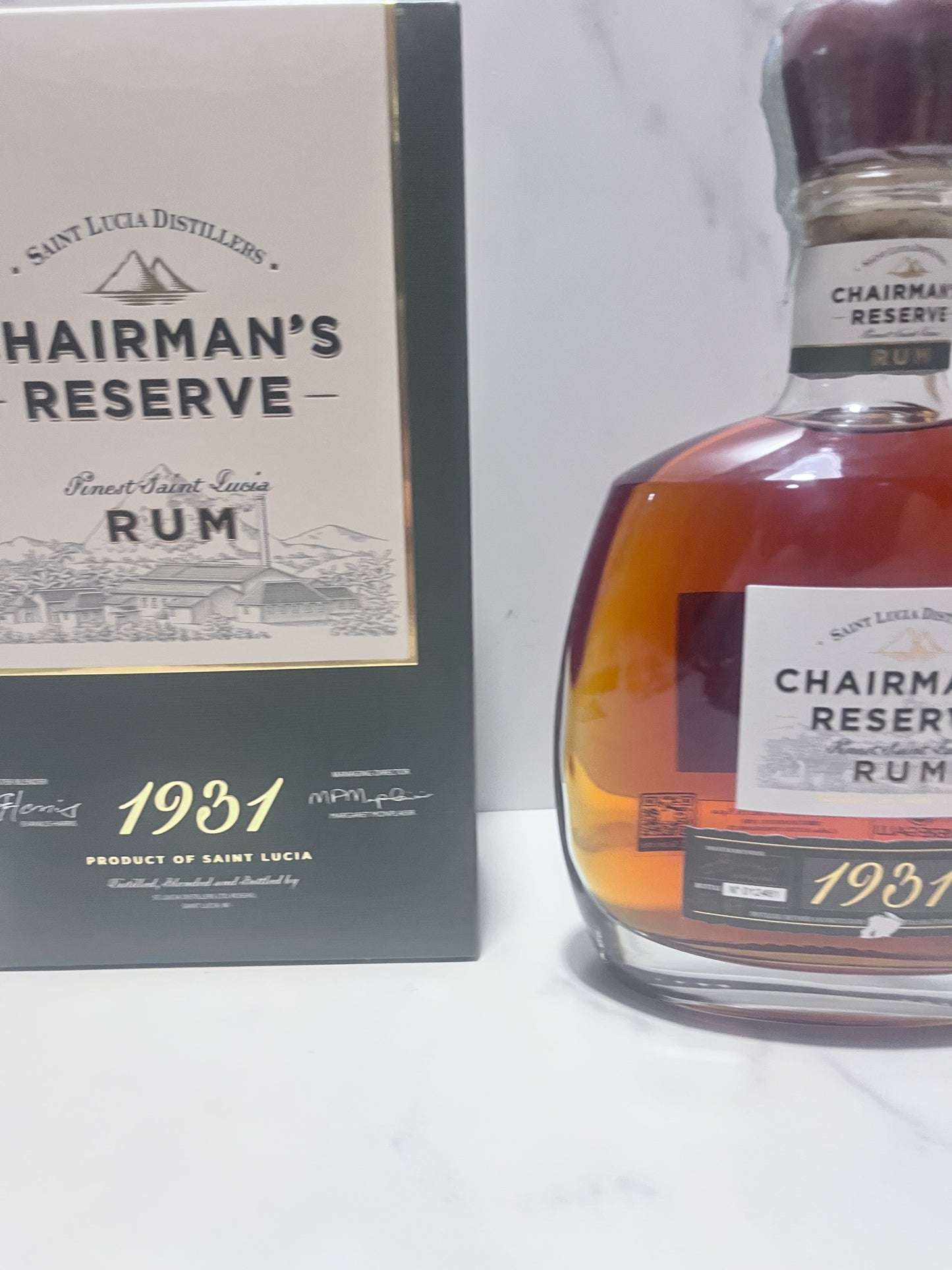 CHAIRMAN’S RESERVE RUM 1931