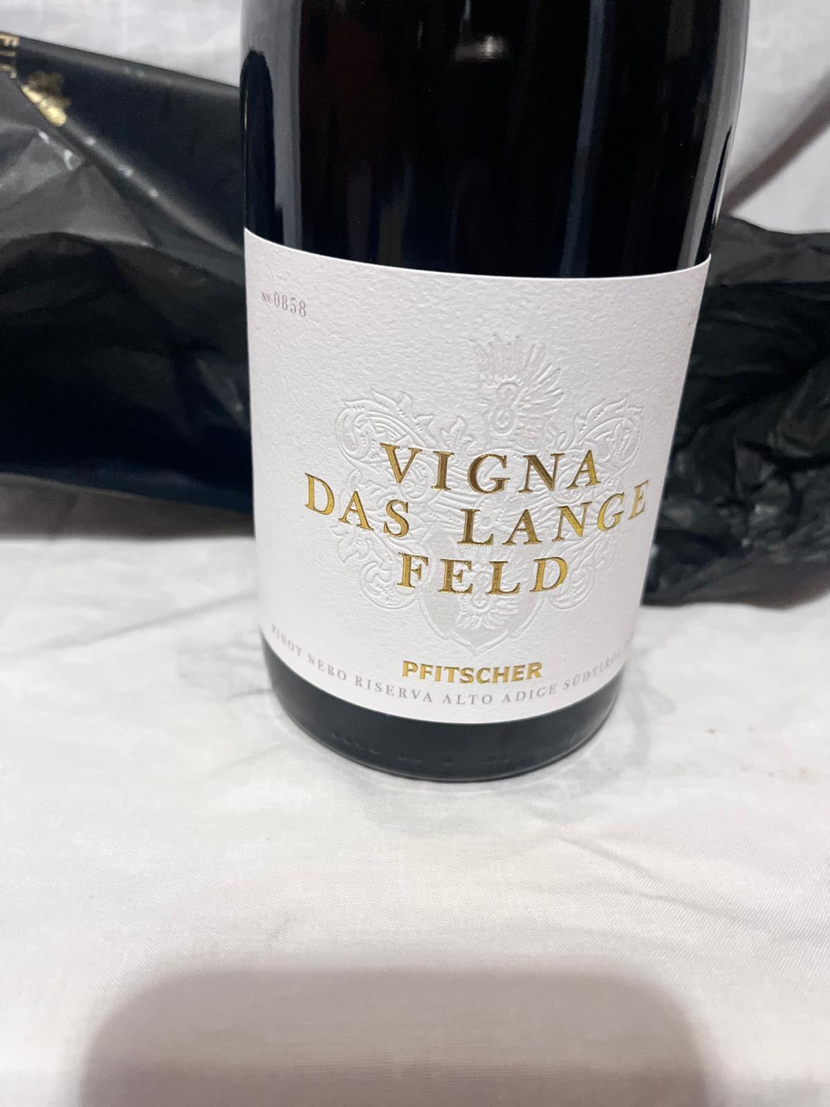 Pinot nero Riserva 2019 Vigna Das Langefeld Pfitscher