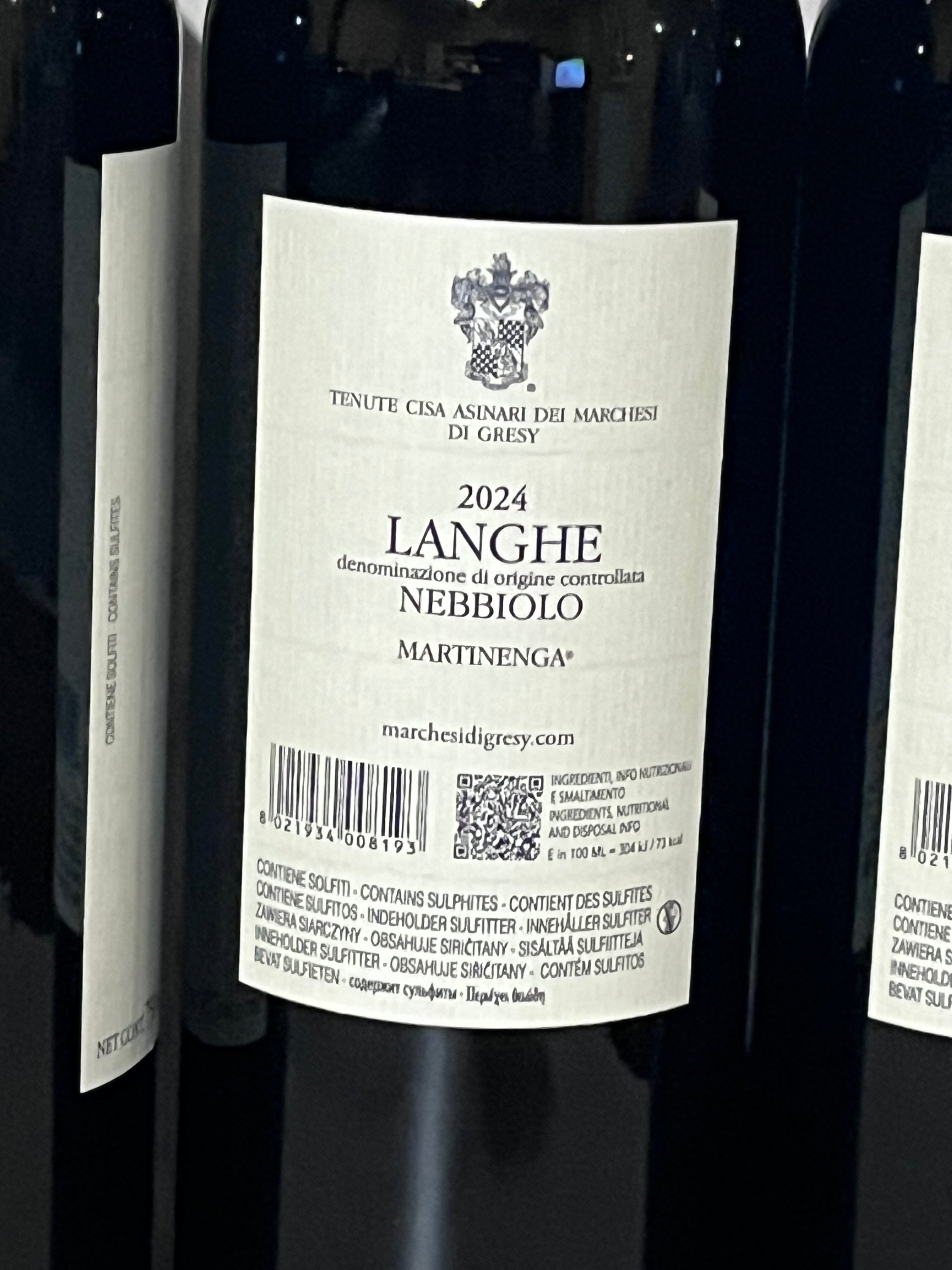 MARCHESI DI GRESY LANGHE NEBBIOLO 2024