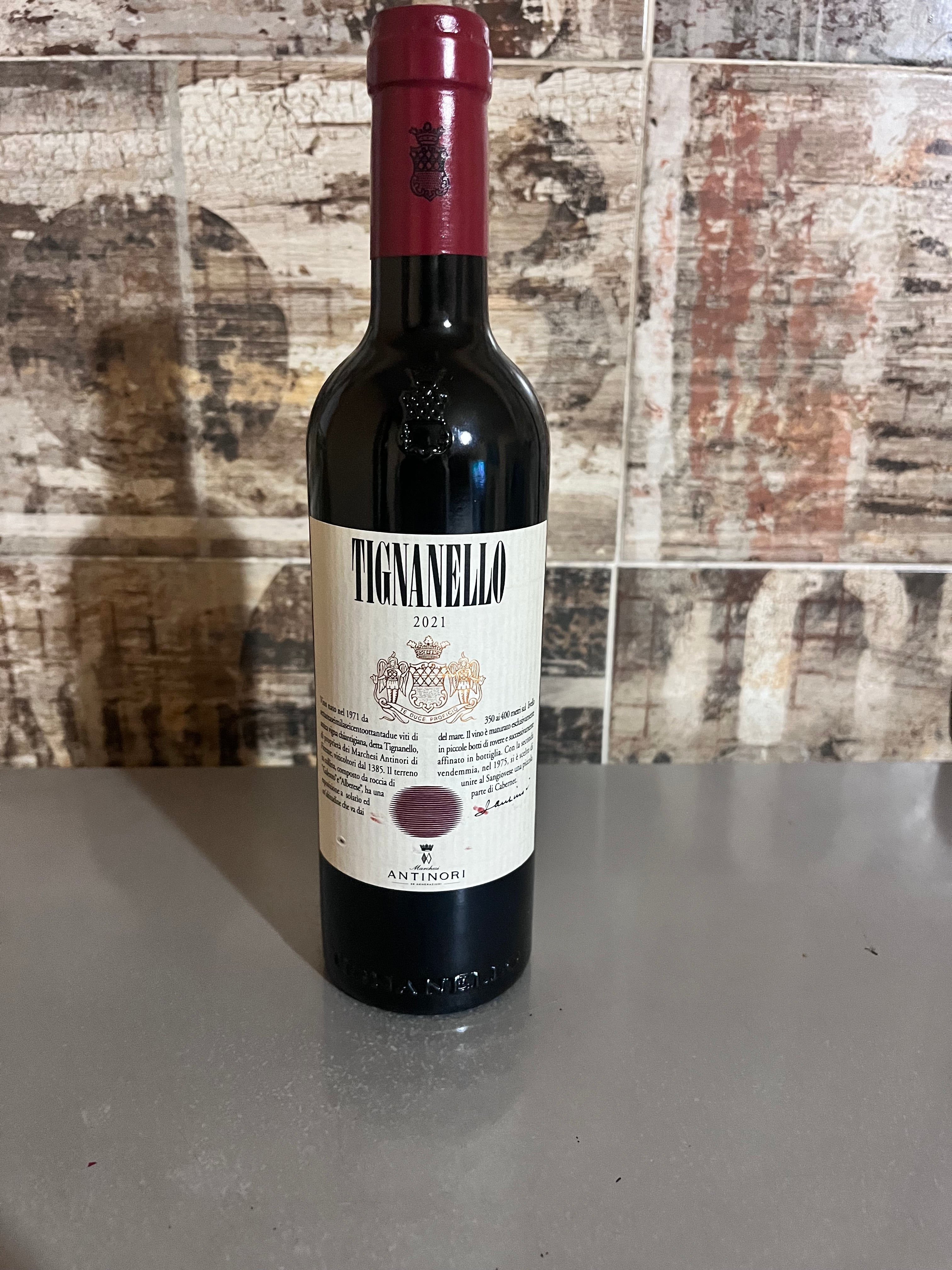 TIGNANELLO 2021 375 ML ANTINORI