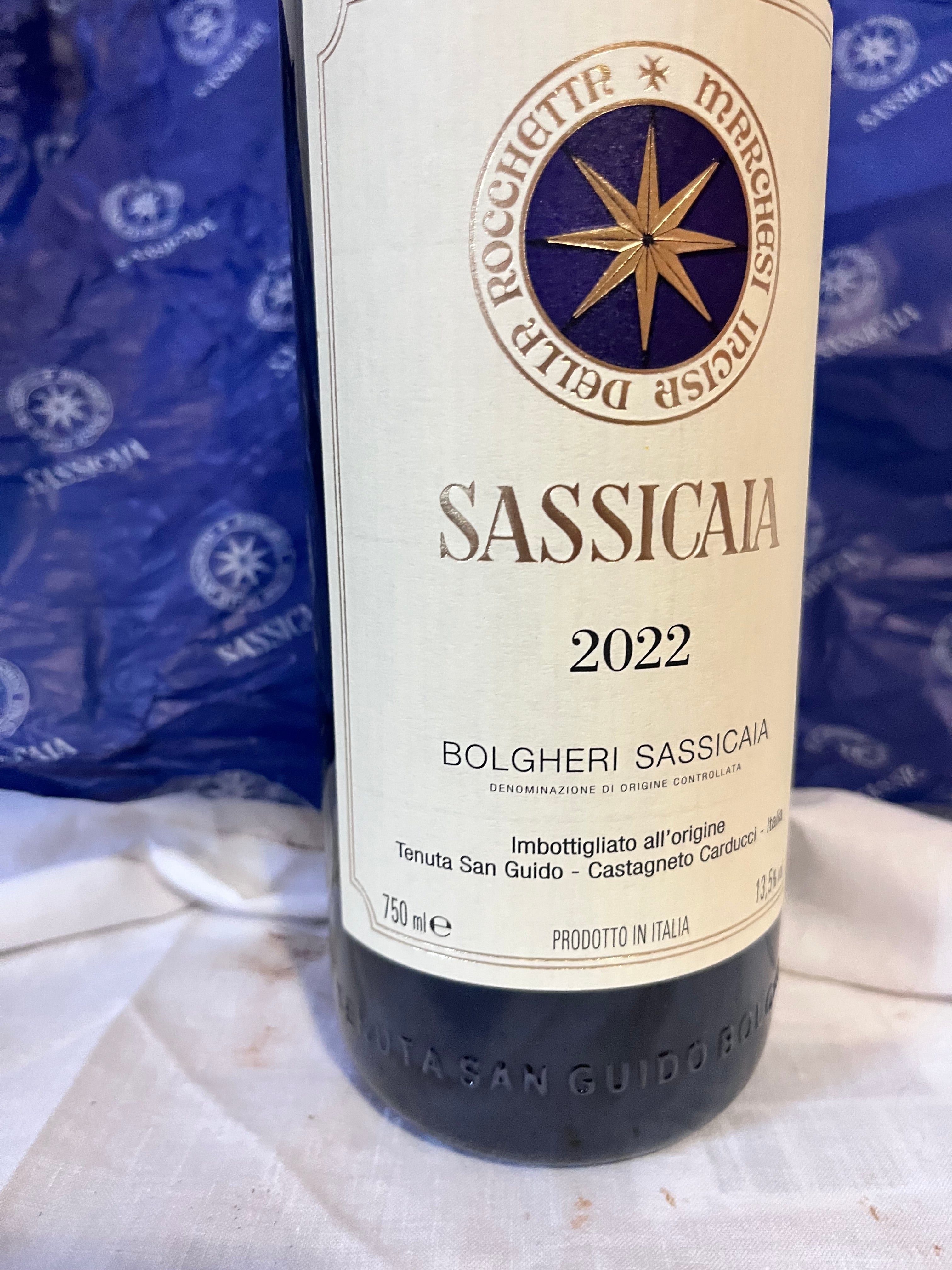 SASSICAIA 2022 TENUTA SAN GUIDO BOLGHERI