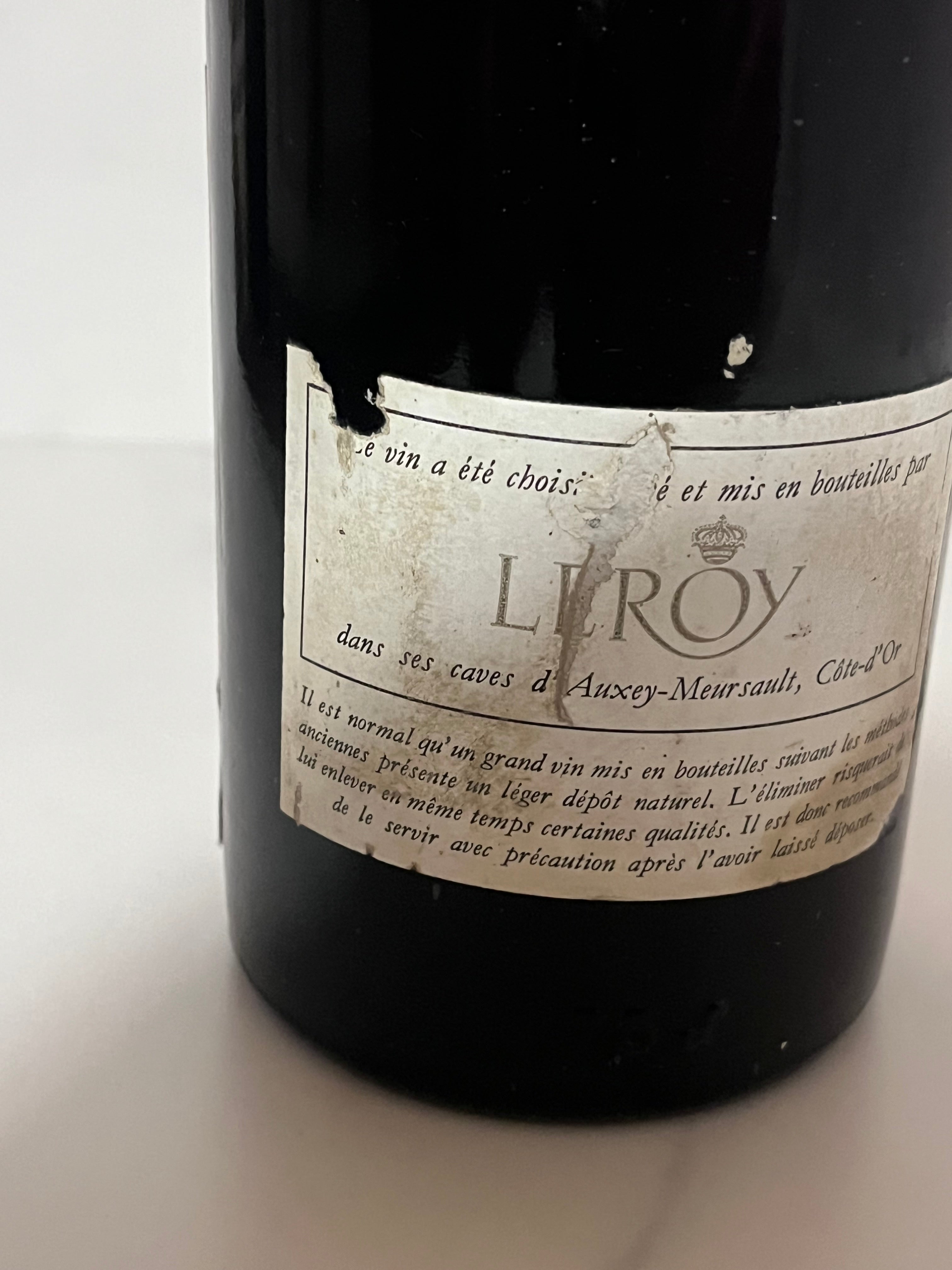 DOMAINE LEROY - NUITS ST GEORGES 1972