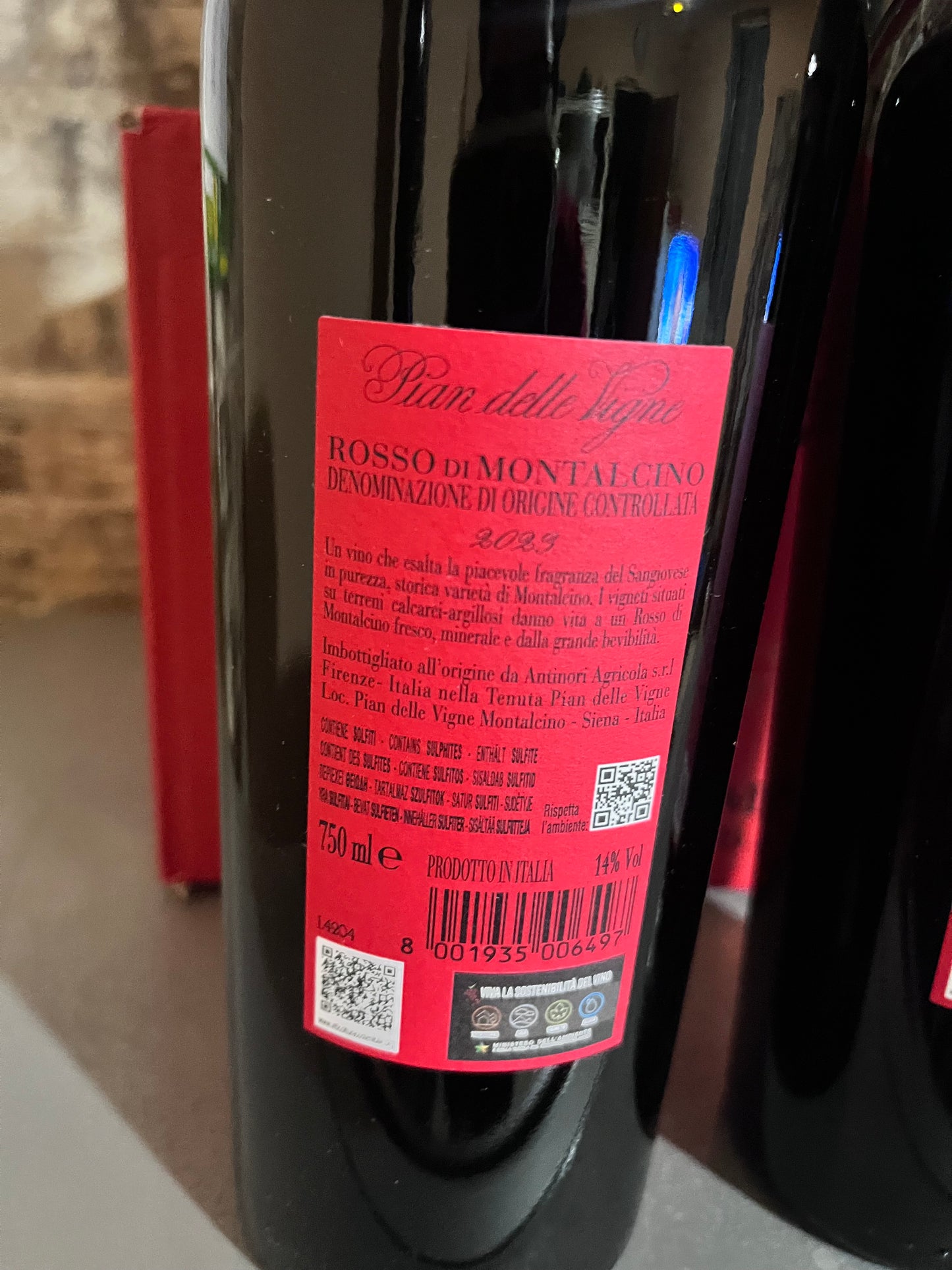 MARCHESE ANTINORI PIAN DELLE VIGNE ROSSO DI MONTALCINO