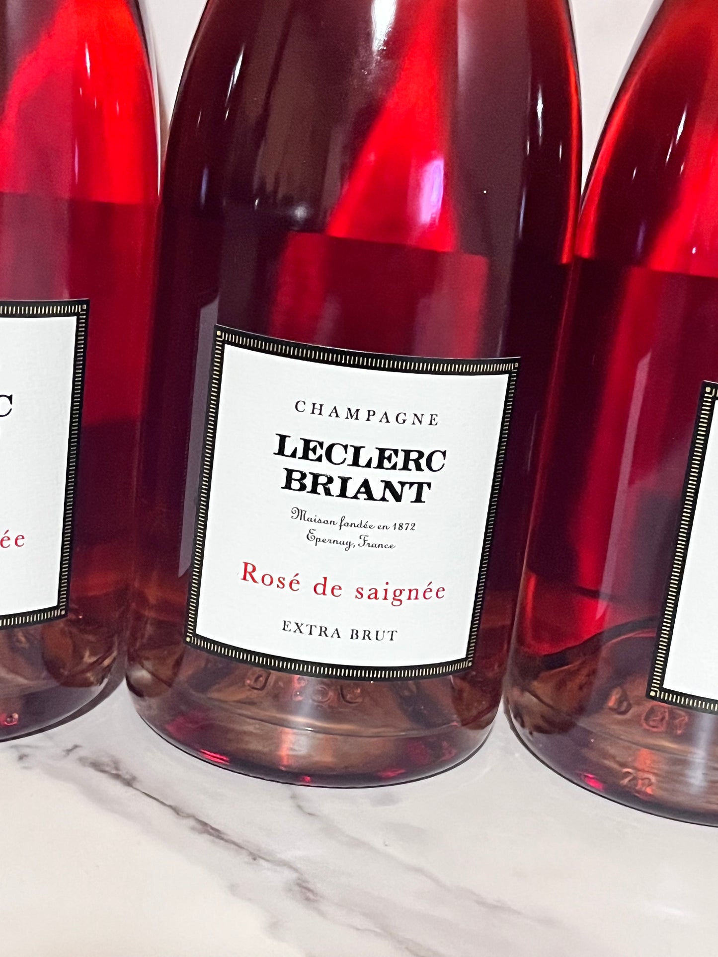 CHAMPAGNE LECLERC BRIANT ROSE DE SAIGNEE