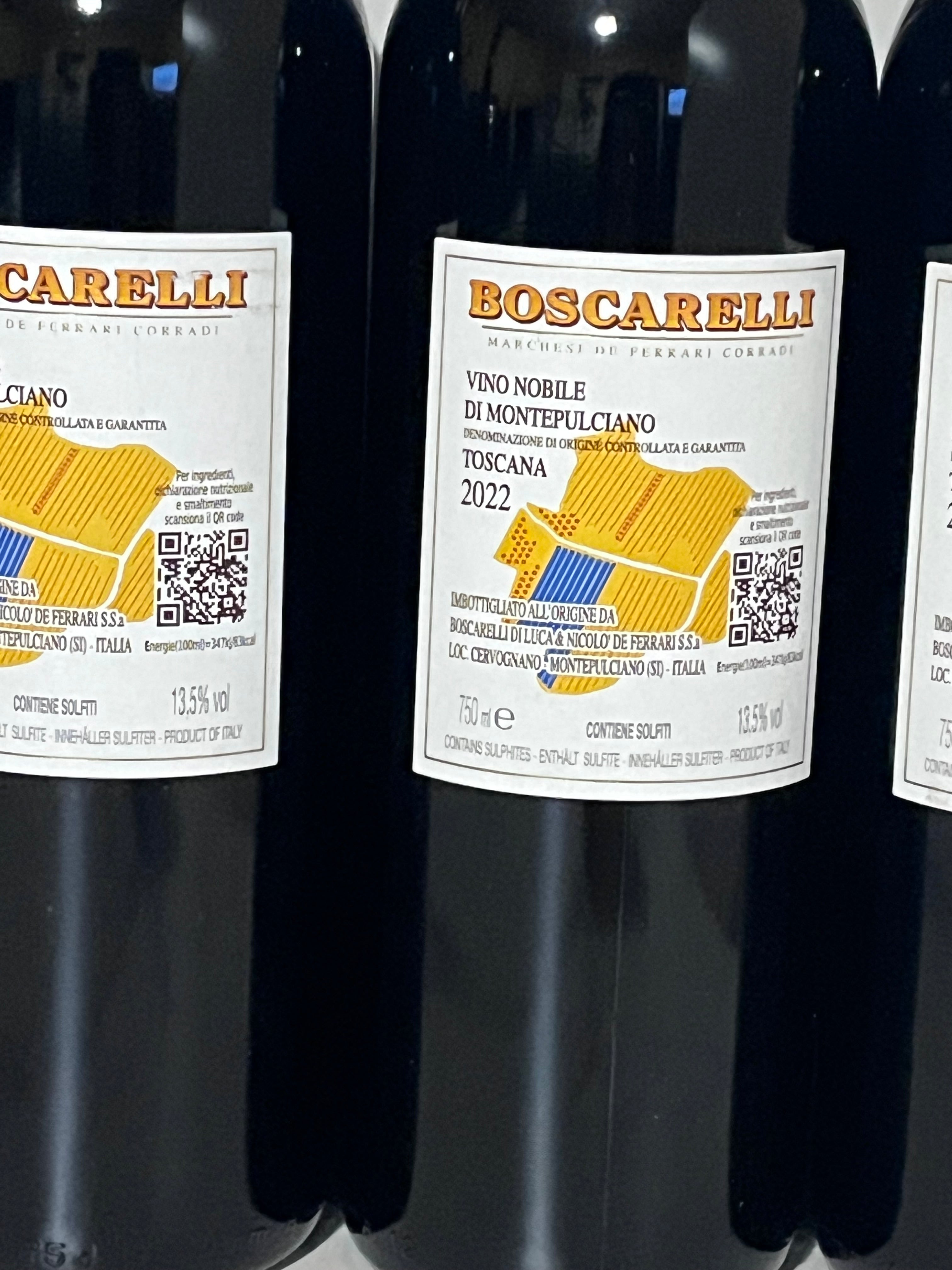 BOSCARELLI VINO NOBILE DI MONTALCINO 2022