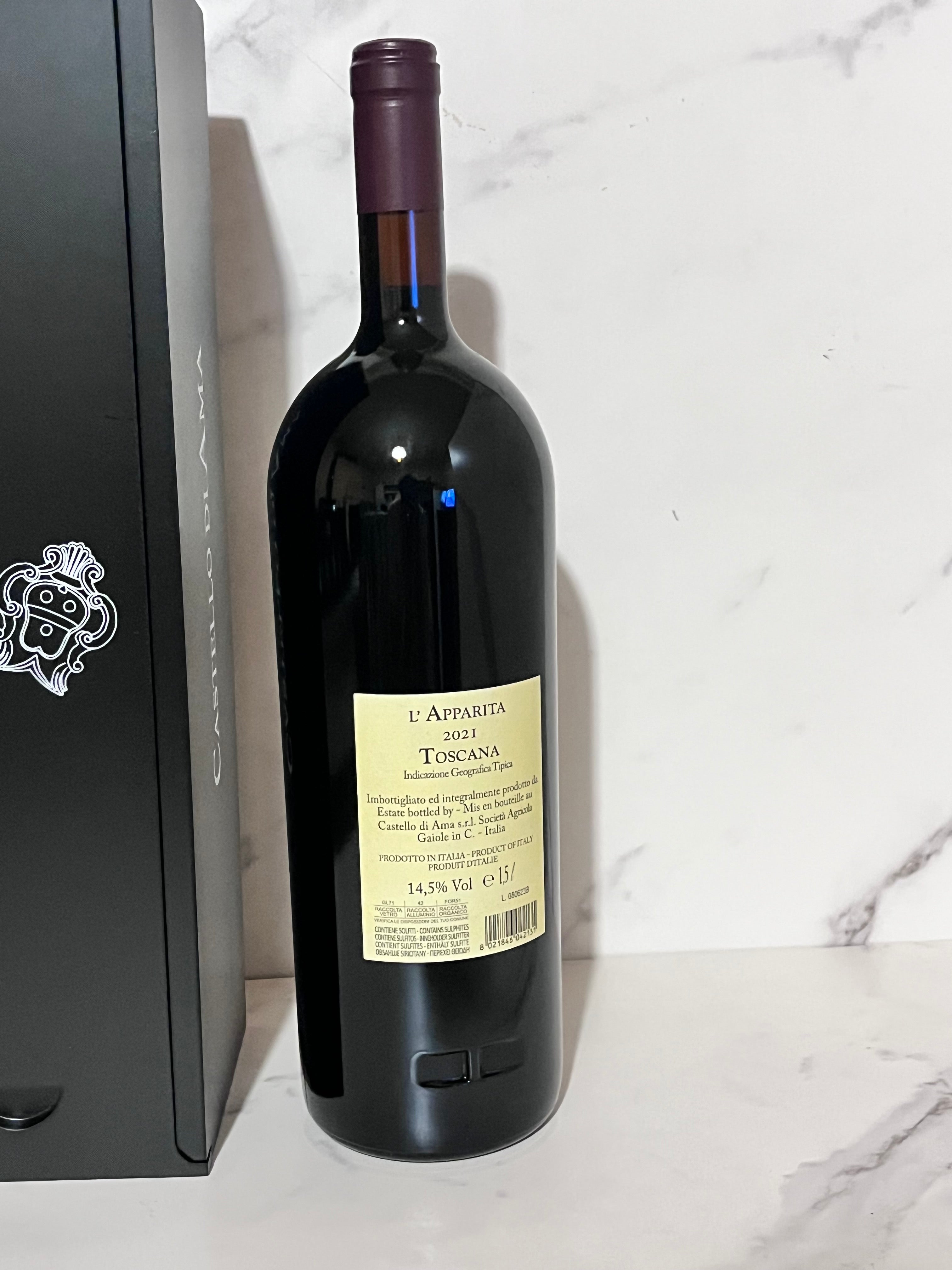 CASTELLO DI AMA L’APPARITA 2021 MAGNUM