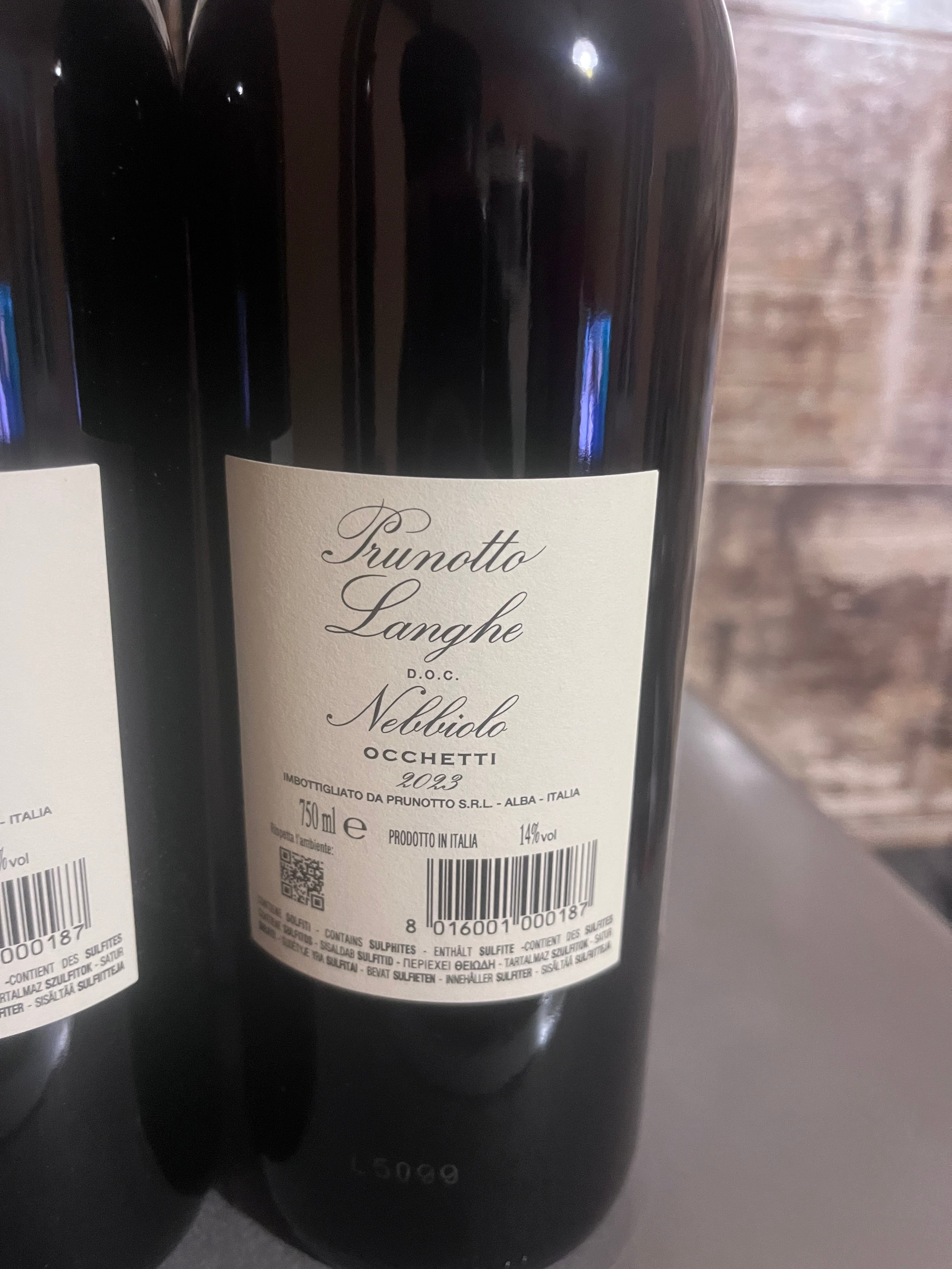 NEBBIOLO OCCHIETTI PRUNOTTO 2023