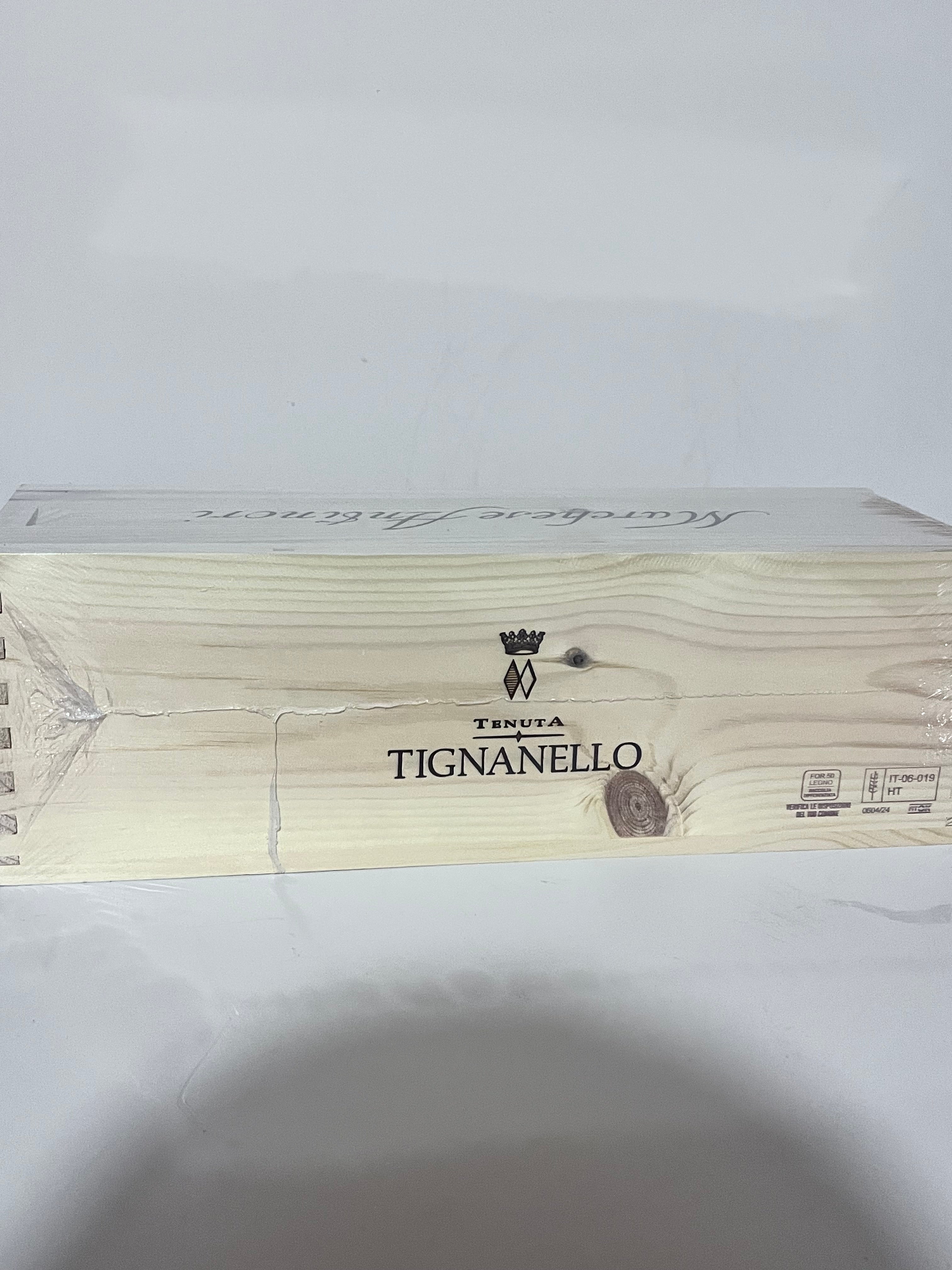 TENUTA TIGNANELLO 2022 - CASSA IN LEGNO ORIGINALE SIGILLATA