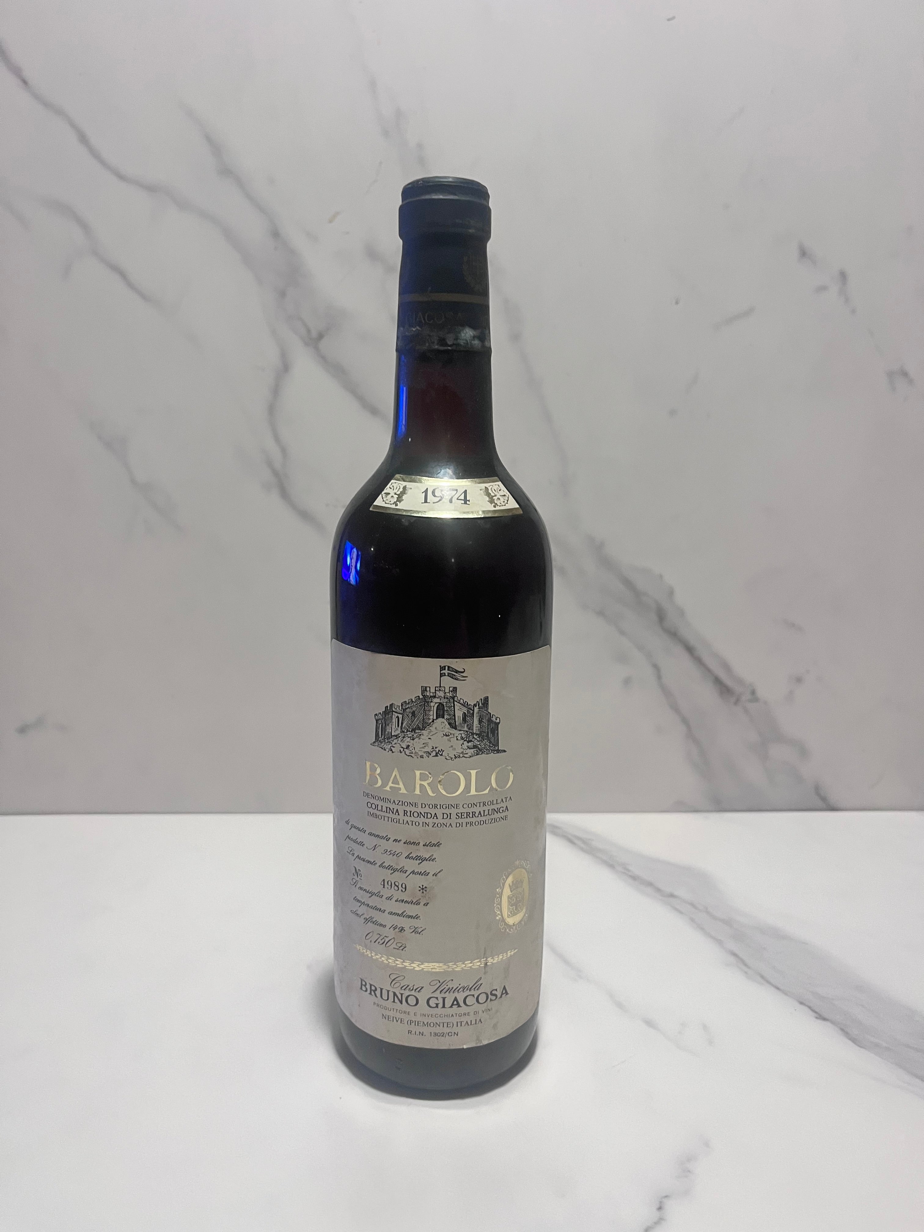BAROLO BRUNO GIACOSA 1974