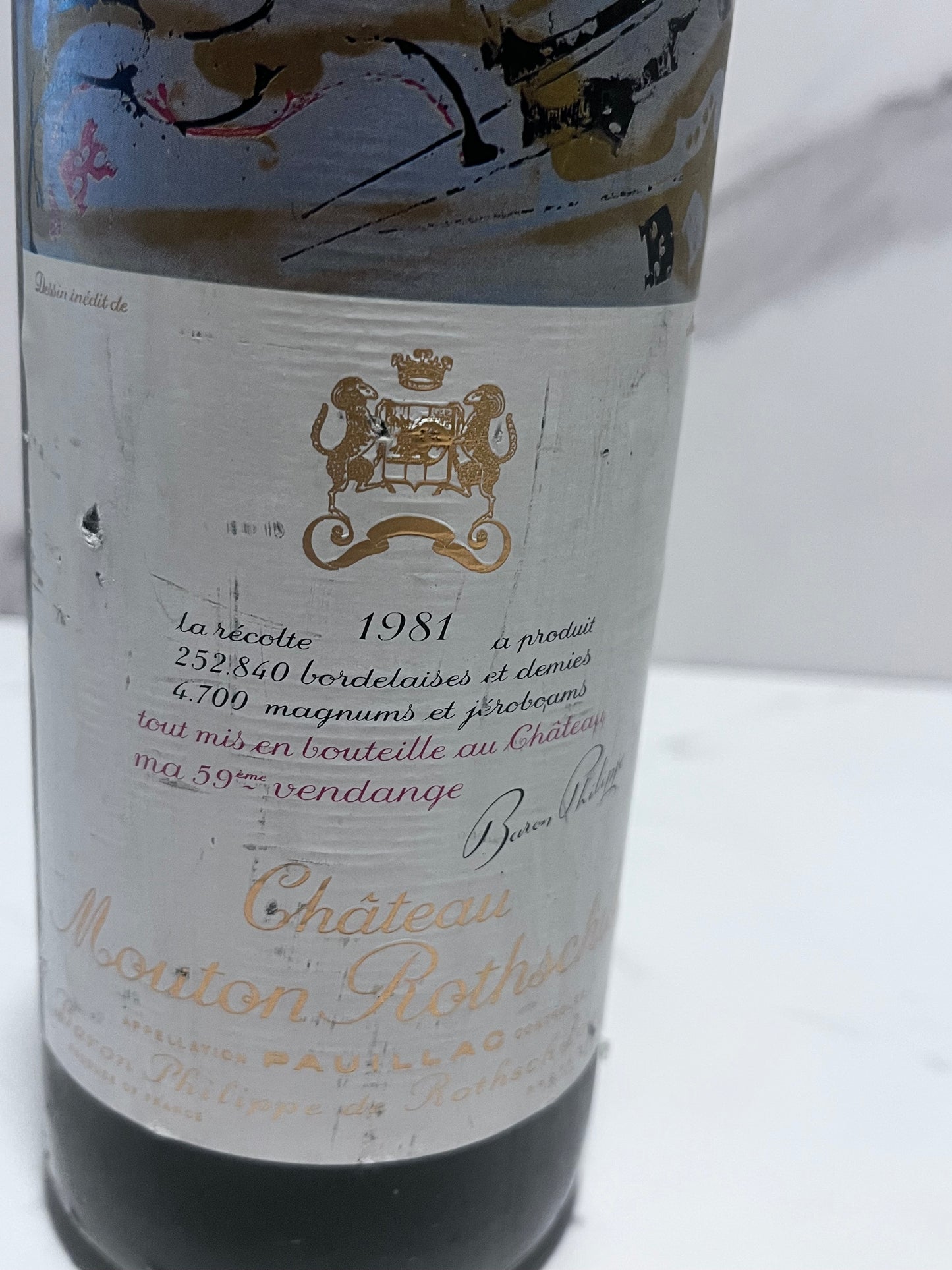 CHATEAU MOUTON ROTHSCHILD 1981