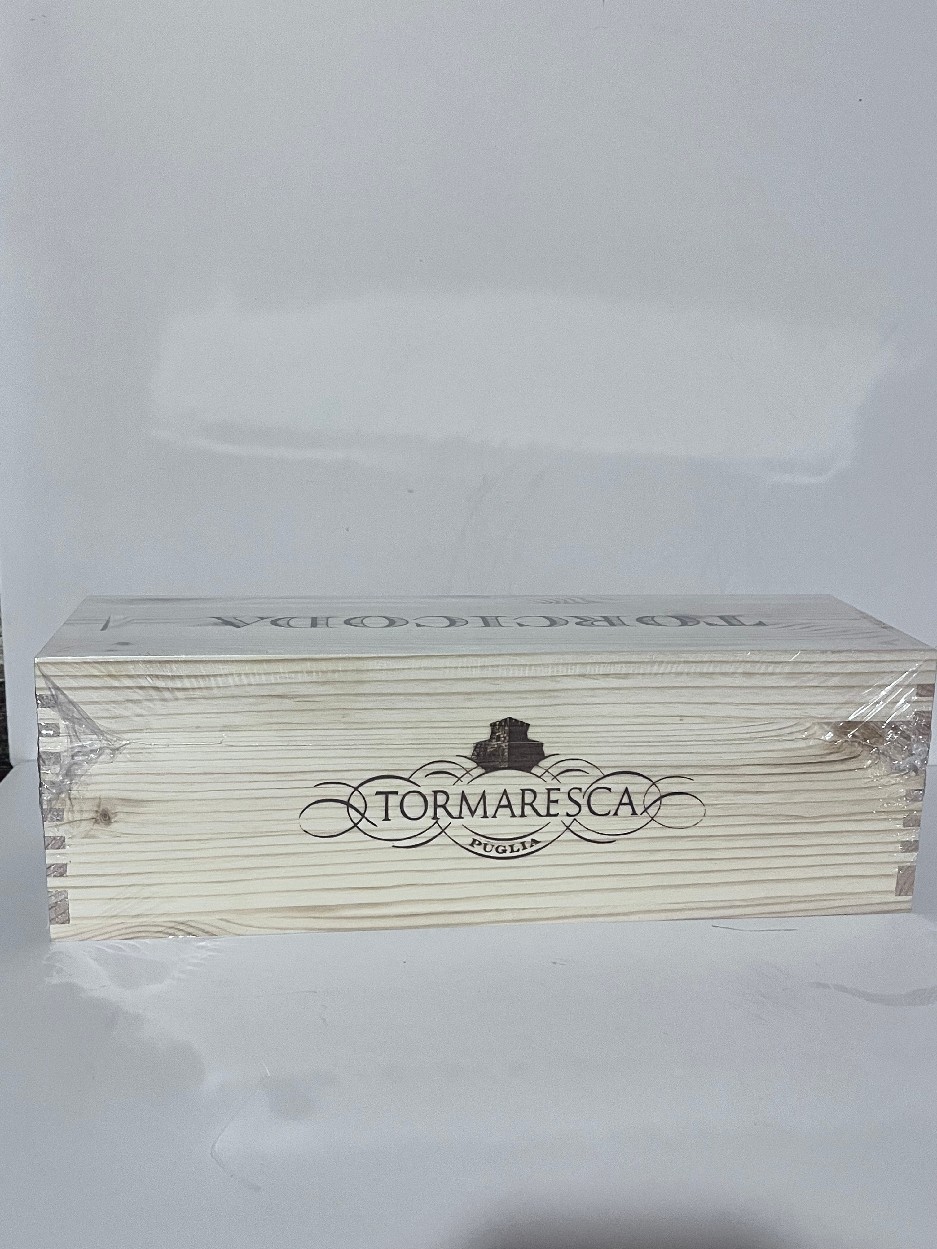 TORCICODA 2023 TORMARESCA MAGNUM 1,5L CASSA LEGNO ORIGINALE PUGLIA