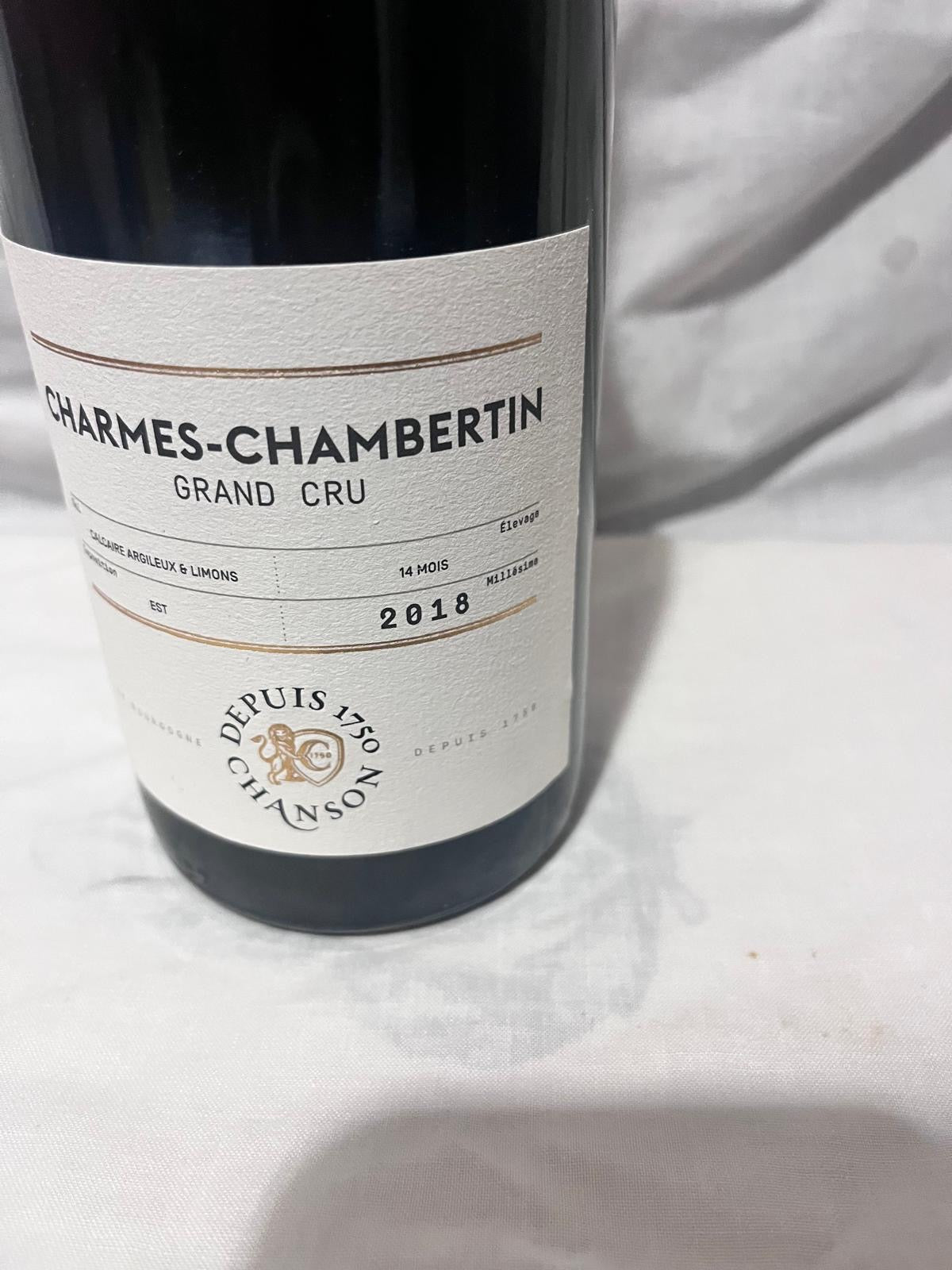Chanson, Charmes-Chambertin Grand Cru 2018, 750 ml