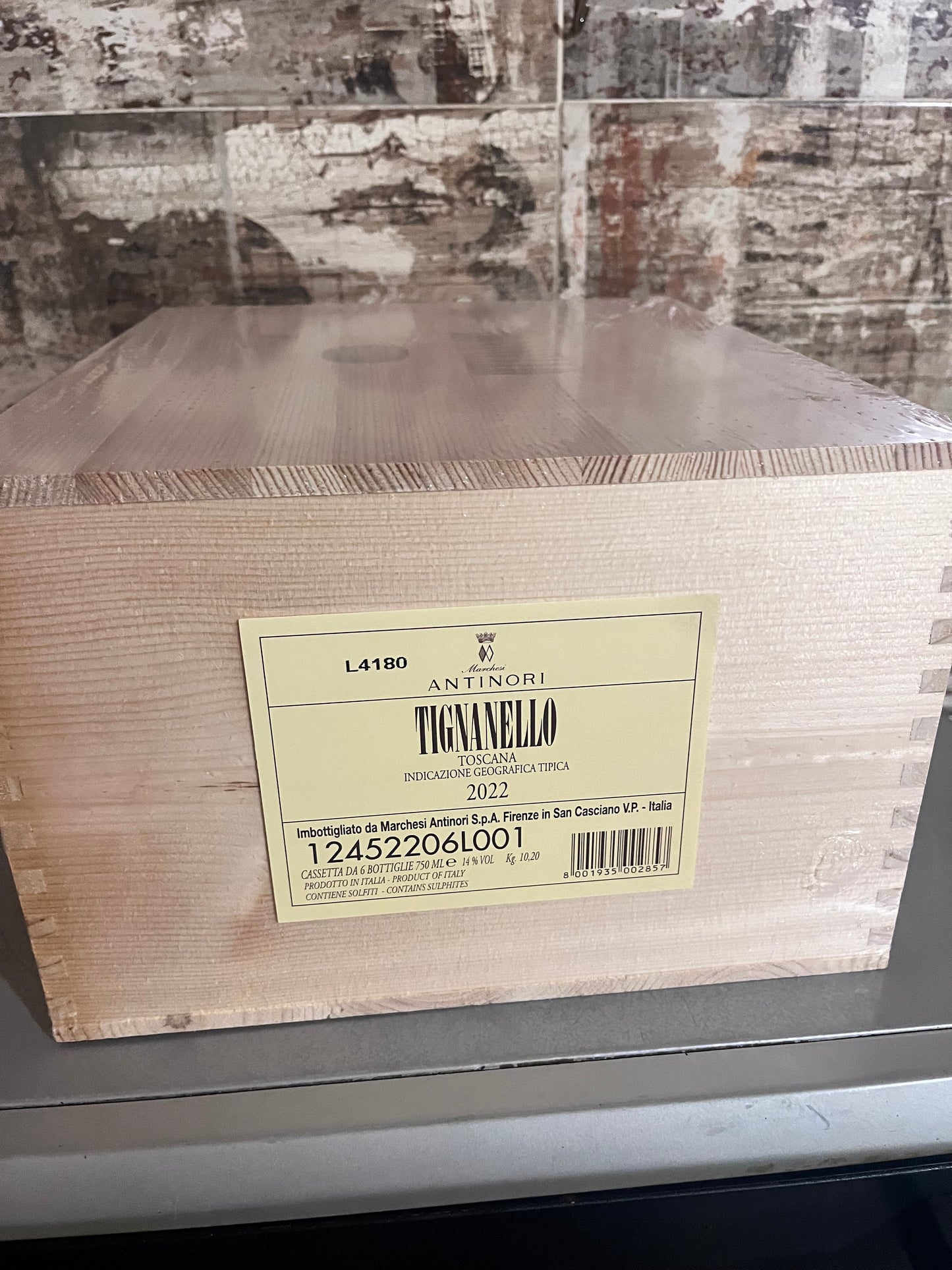 CASSA TIGNANELLO 2022 ANTINORI