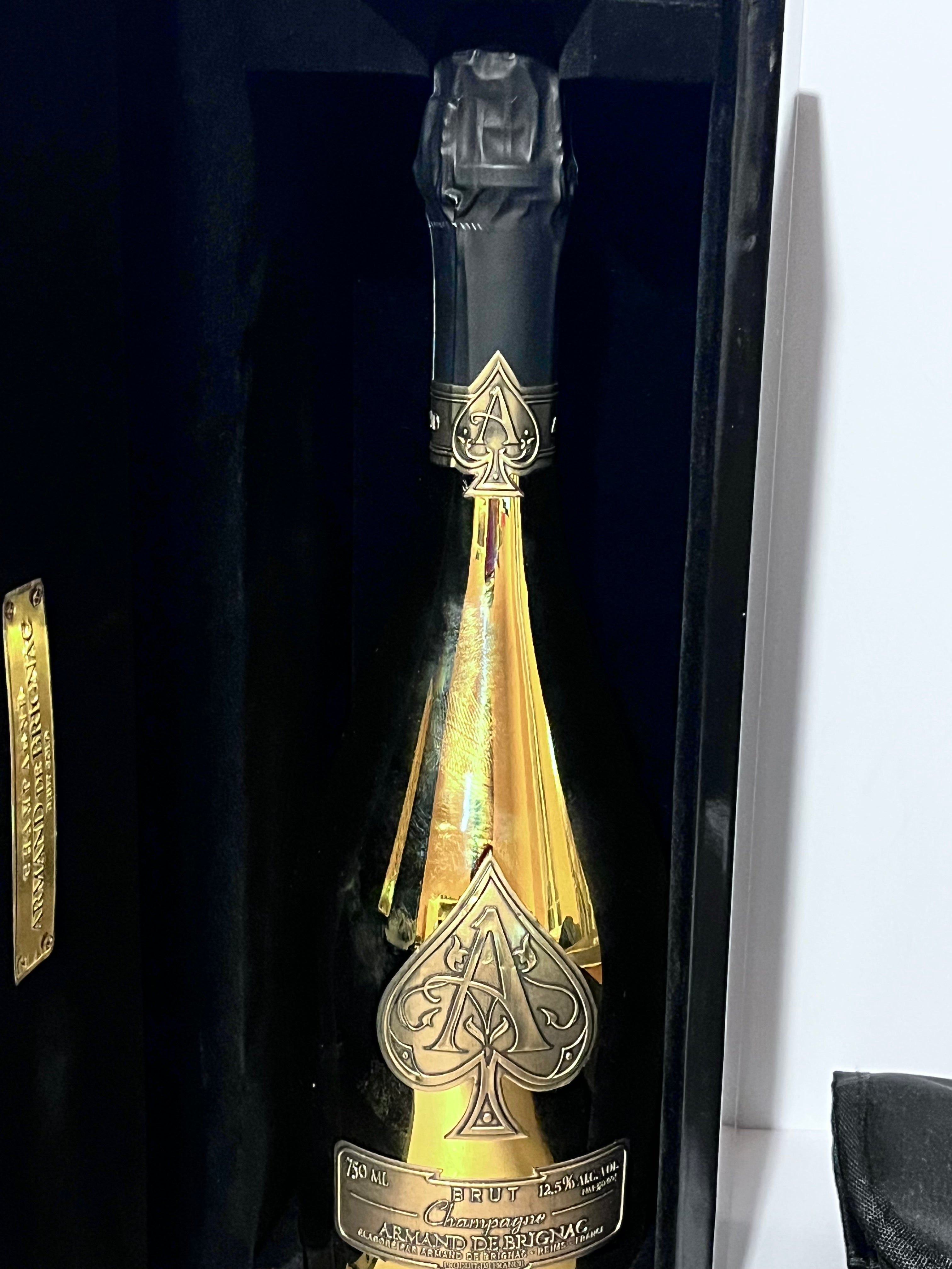 CHAMPAGNE ARMAND DE BRIGNAC BRUT “ACE OF SPADES” 750 ML CON COFANETTO ORIGINALE