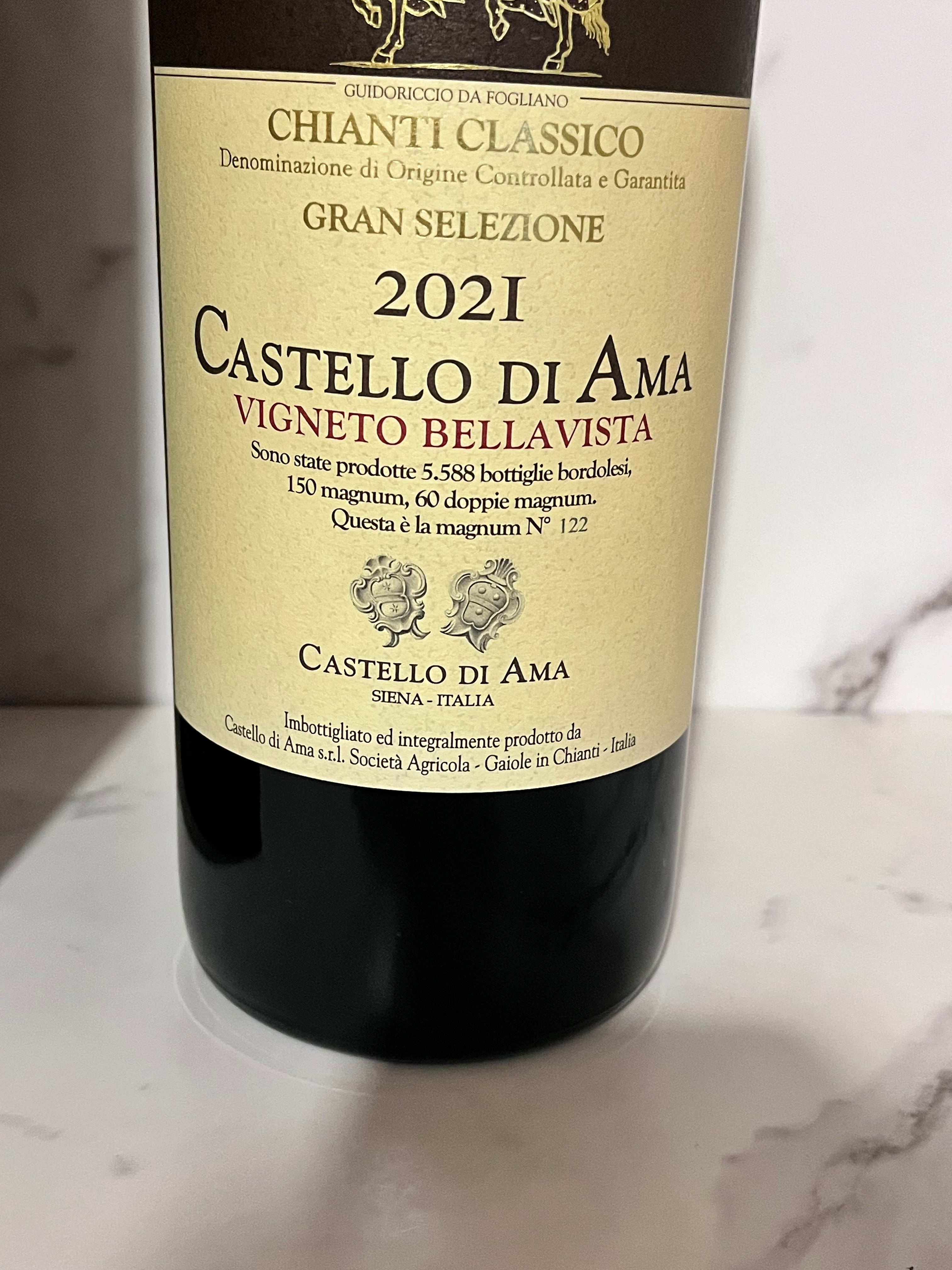 CASTELLO DI AMA CHIANTI CLASSICO GRAN SELEZIONE VIGNETO BELLAVISTA 2021 MAGNUM