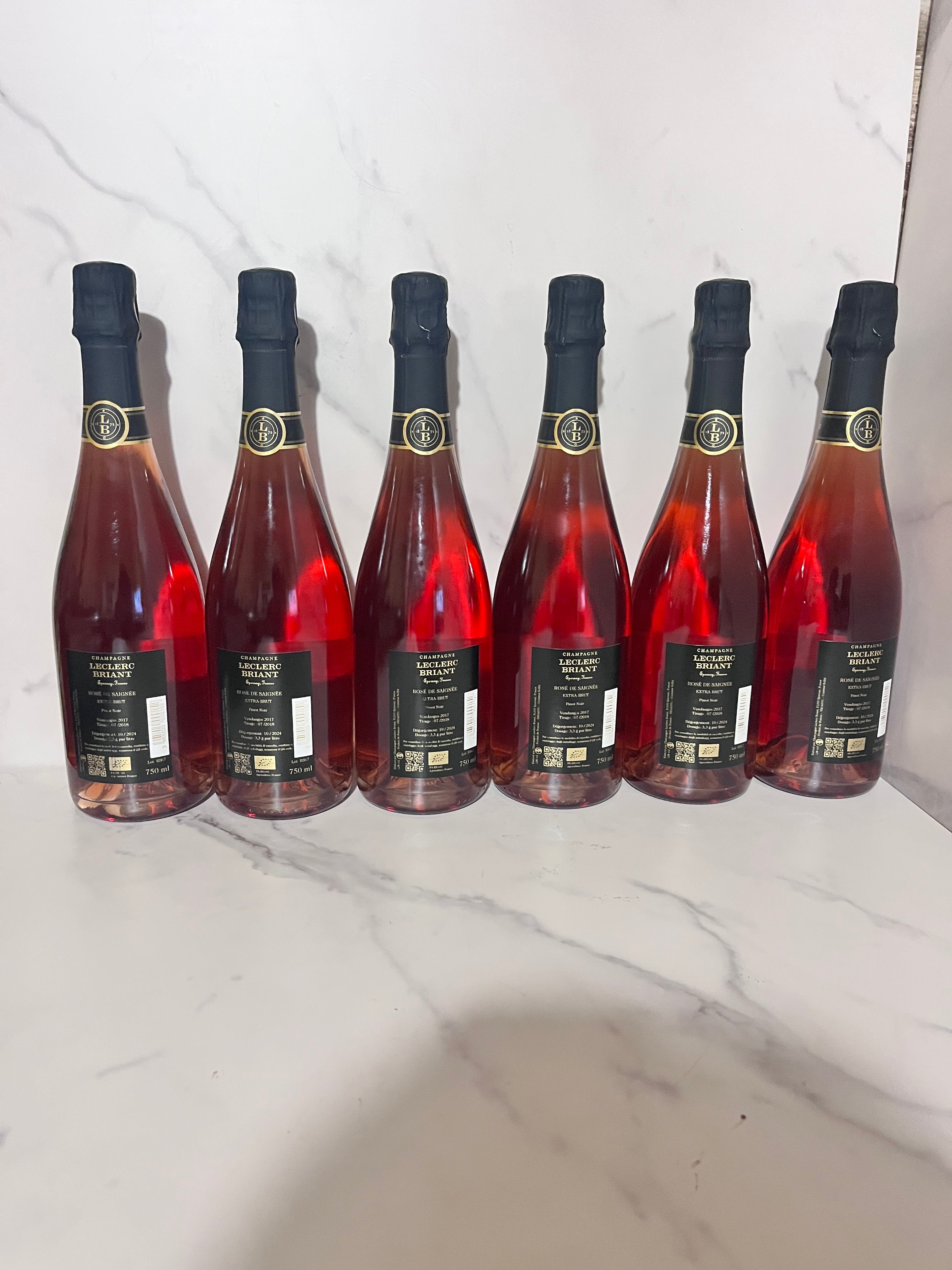 CHAMPAGNE LECLERC BRIANT ROSE DE SAIGNEE