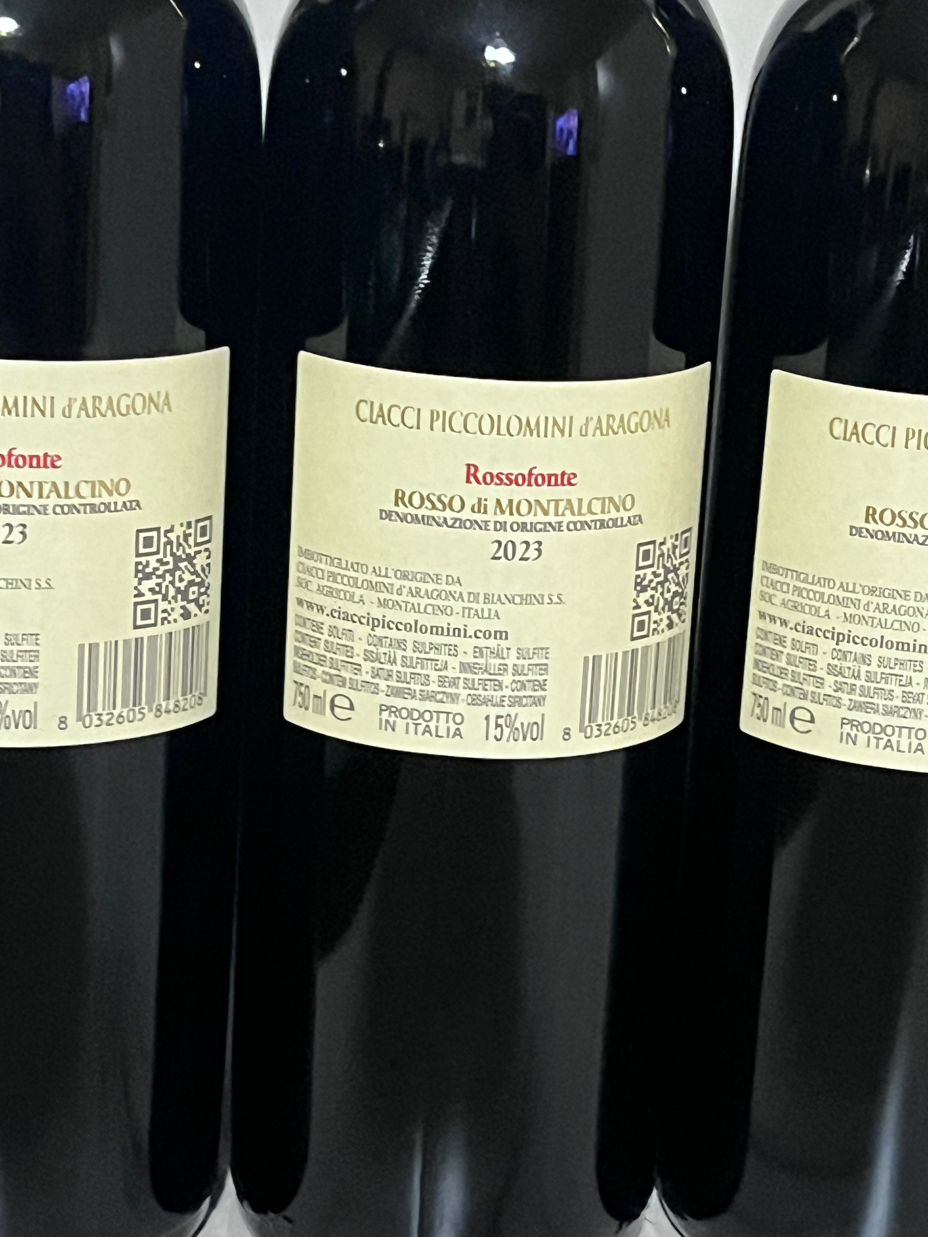CIACCI PICCOLOMINI D’ARAGONA ROSSO DI MONTALCINO 2023