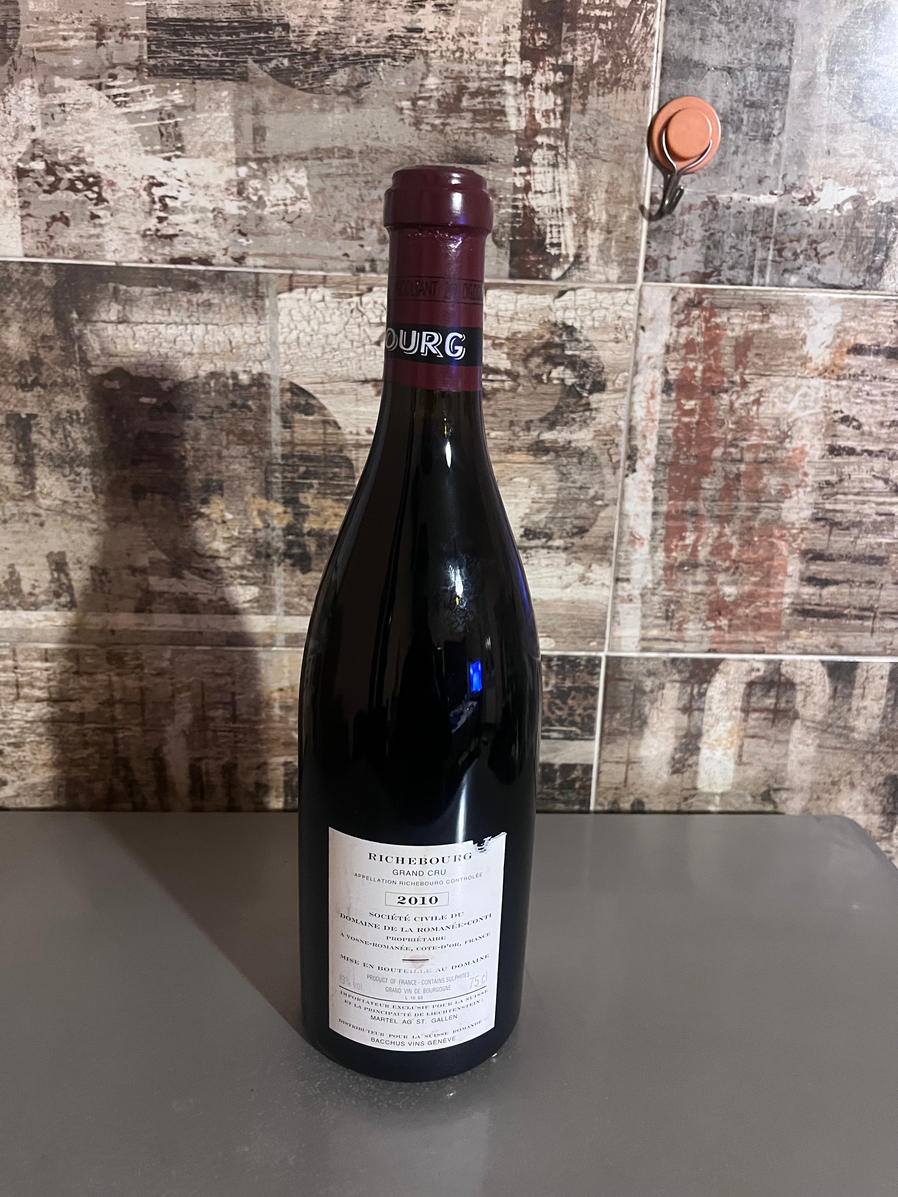 ROMANÉE CONRI RICHEBOURG 2010