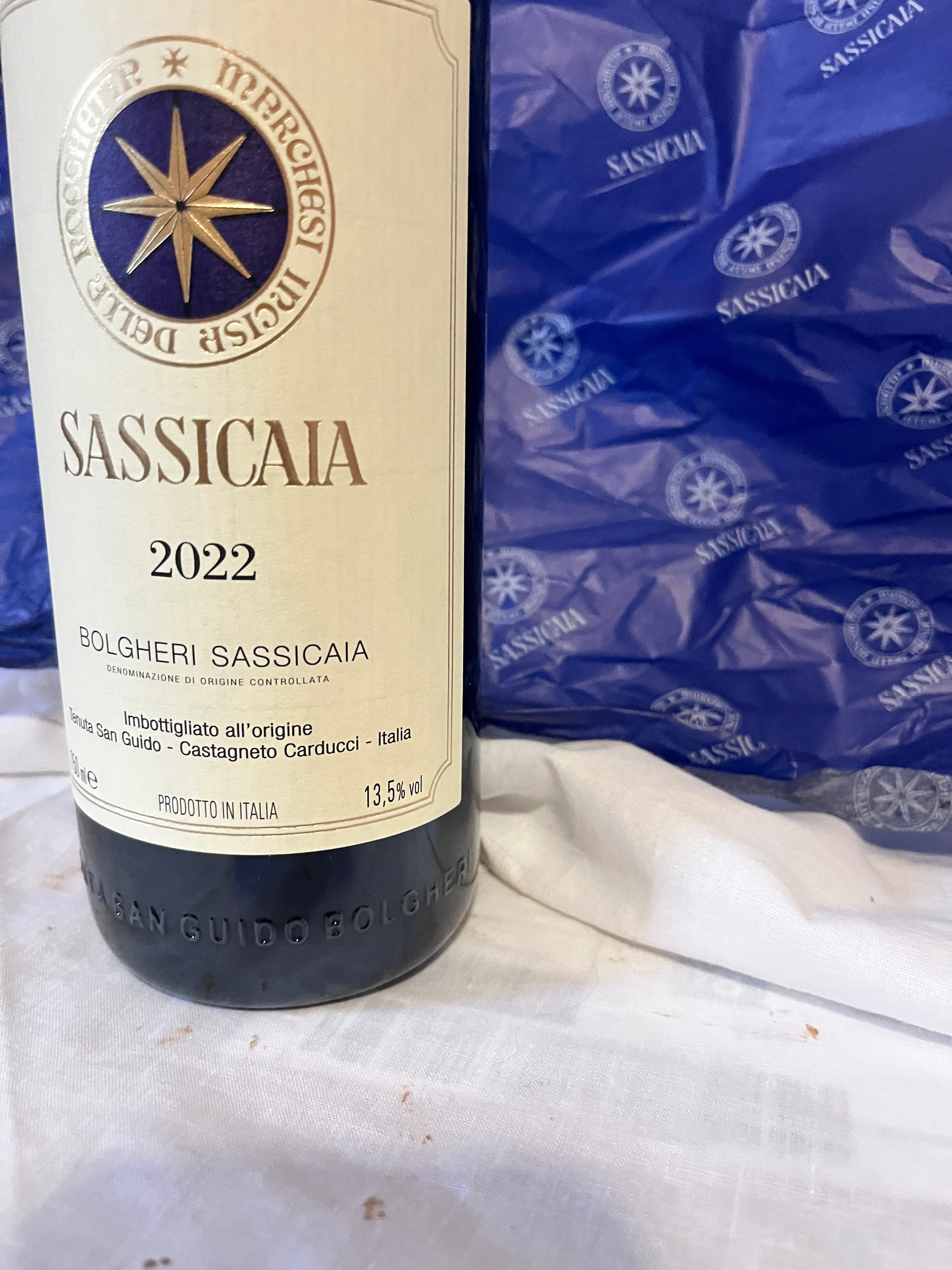 SASSICAIA 2022 TENUTA SAN GUIDO BOLGHERI