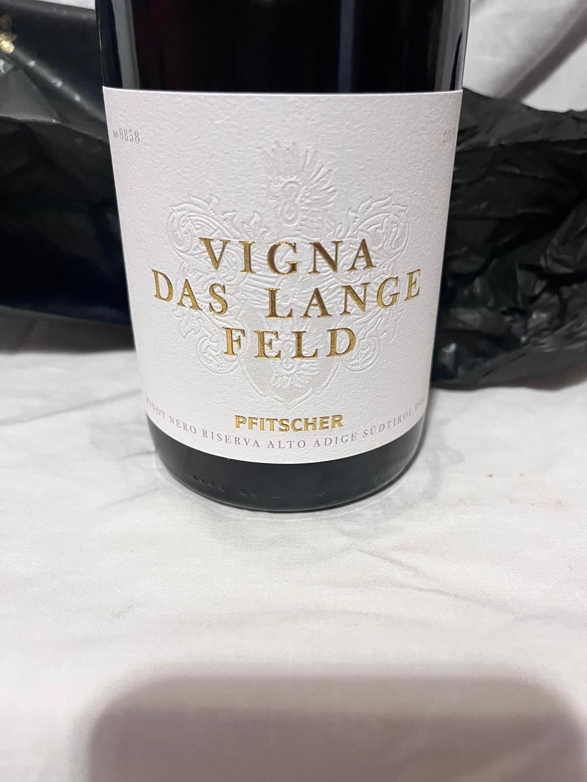 Pinot nero Riserva 2019 Vigna Das Langefeld Pfitscher