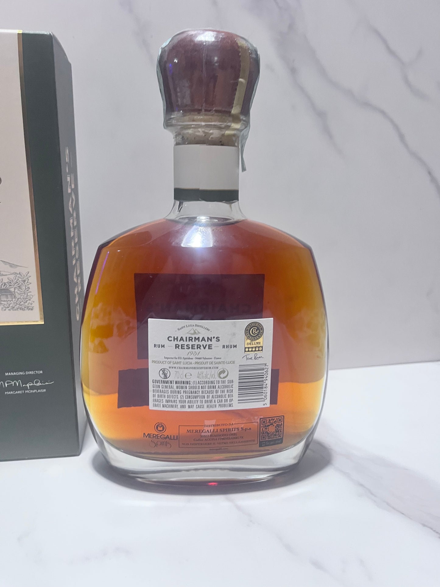 CHAIRMAN’S RESERVE RUM 1931