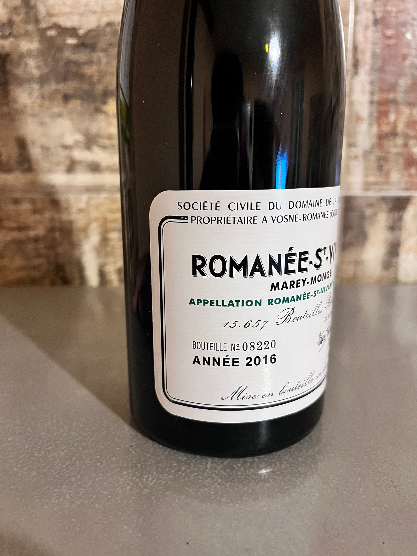 ROMANÉE CONTI ROMANÉE ST VIVANT 2016