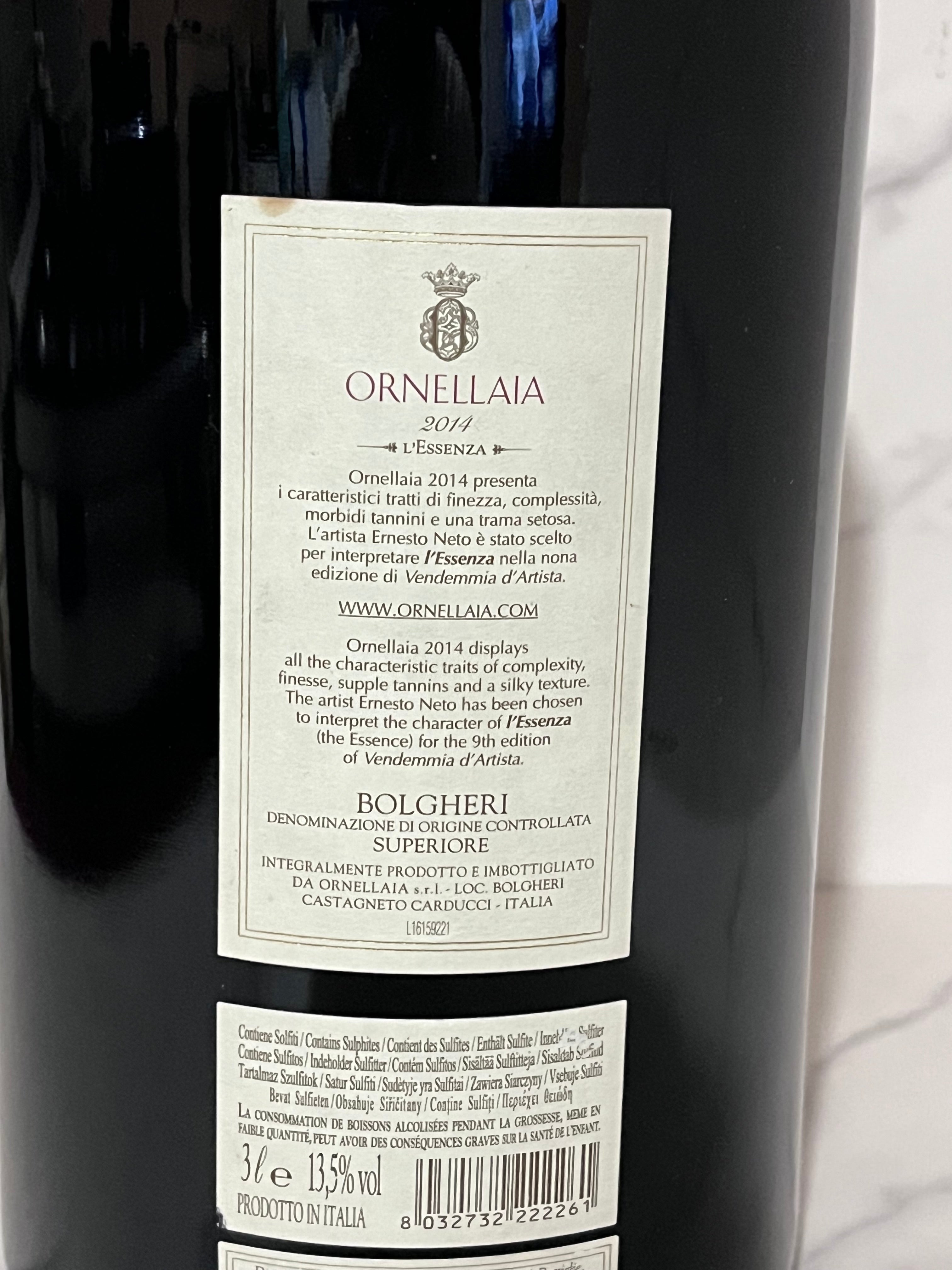 ORNELLAIA 3 LITRI 2014