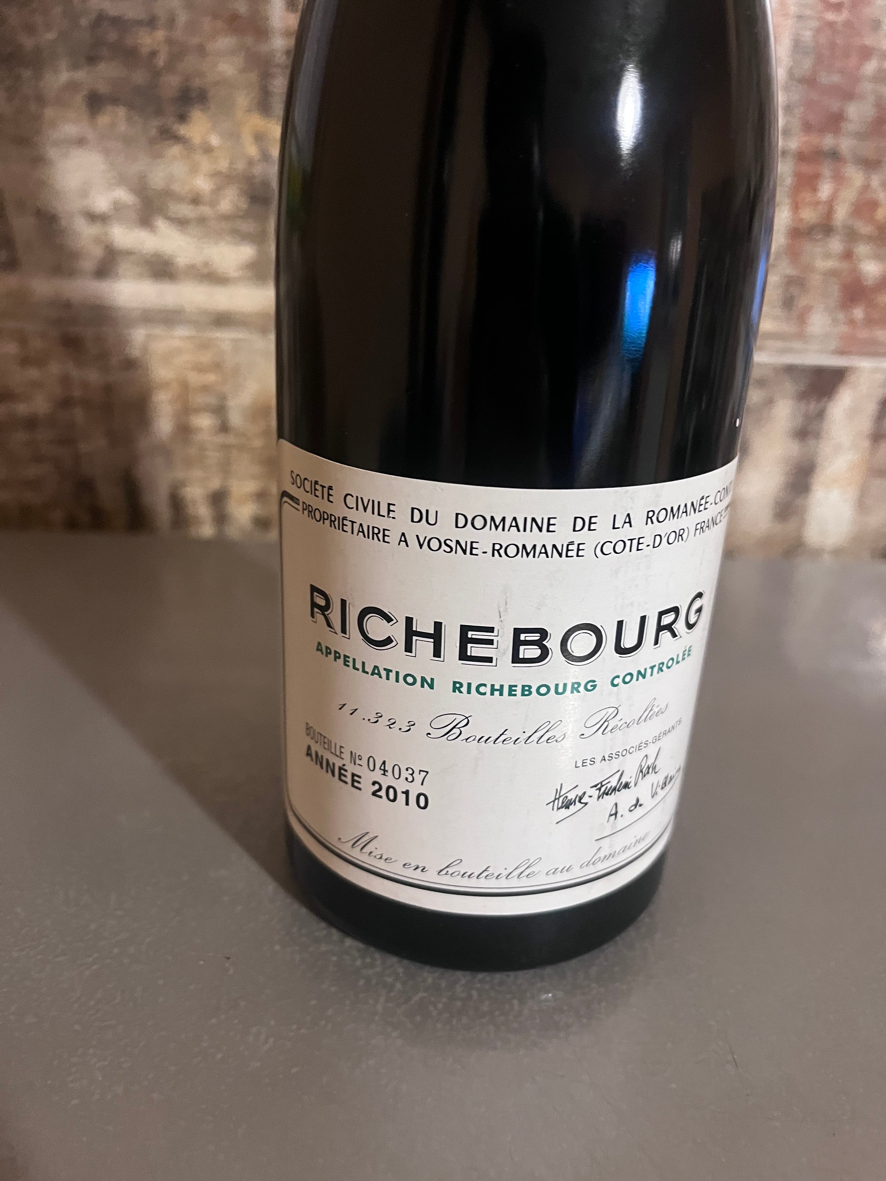 ROMANÉE CONRI RICHEBOURG 2010