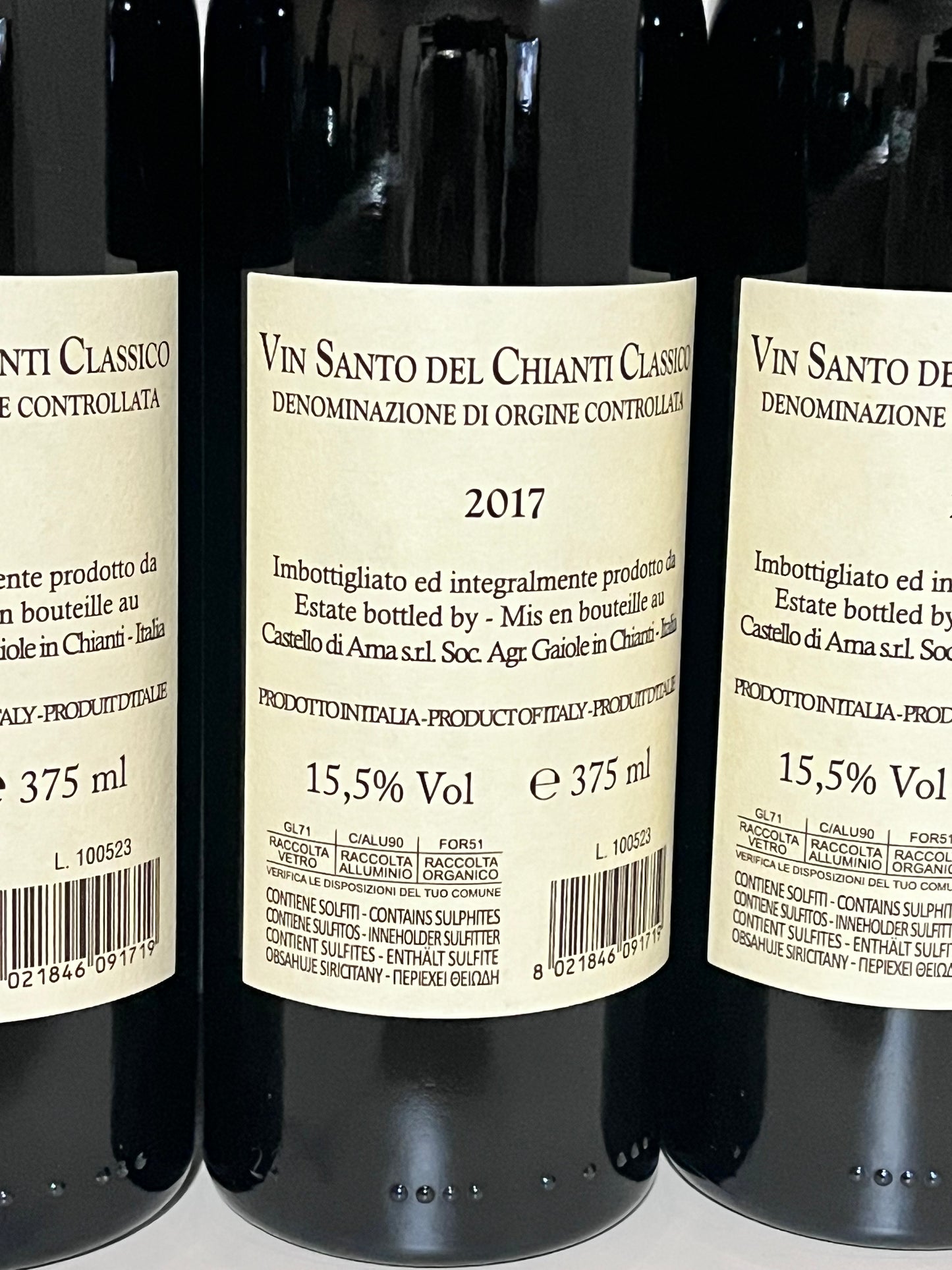 CASTELLO DI AMA VINSANTO DEL CHIANTI 2017