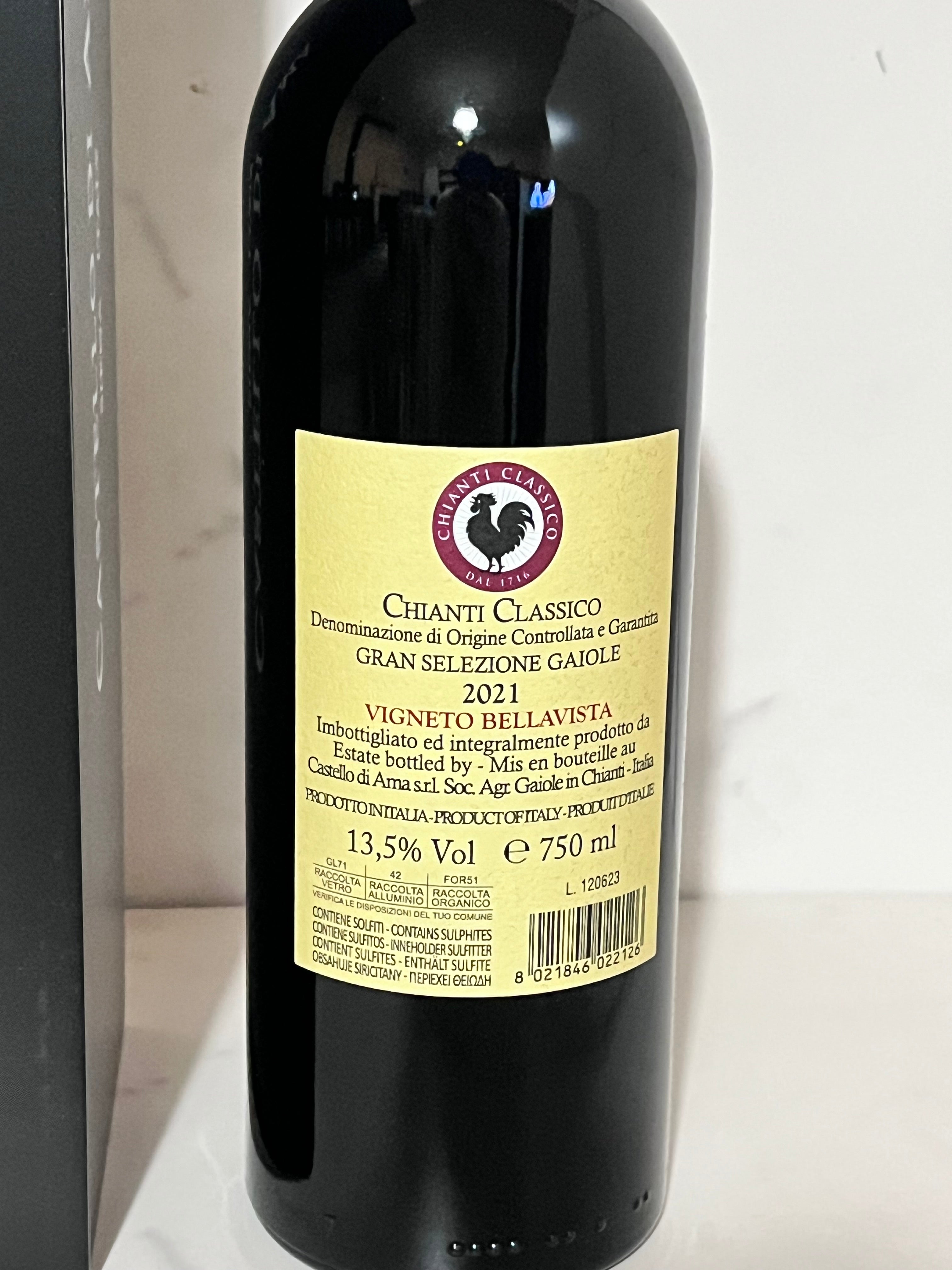 CASTELLO DI AMA CHIANTI CLASSICO GRAN SELEZIONE VIGNETO BELLAVISTA 2021 MAGNUM