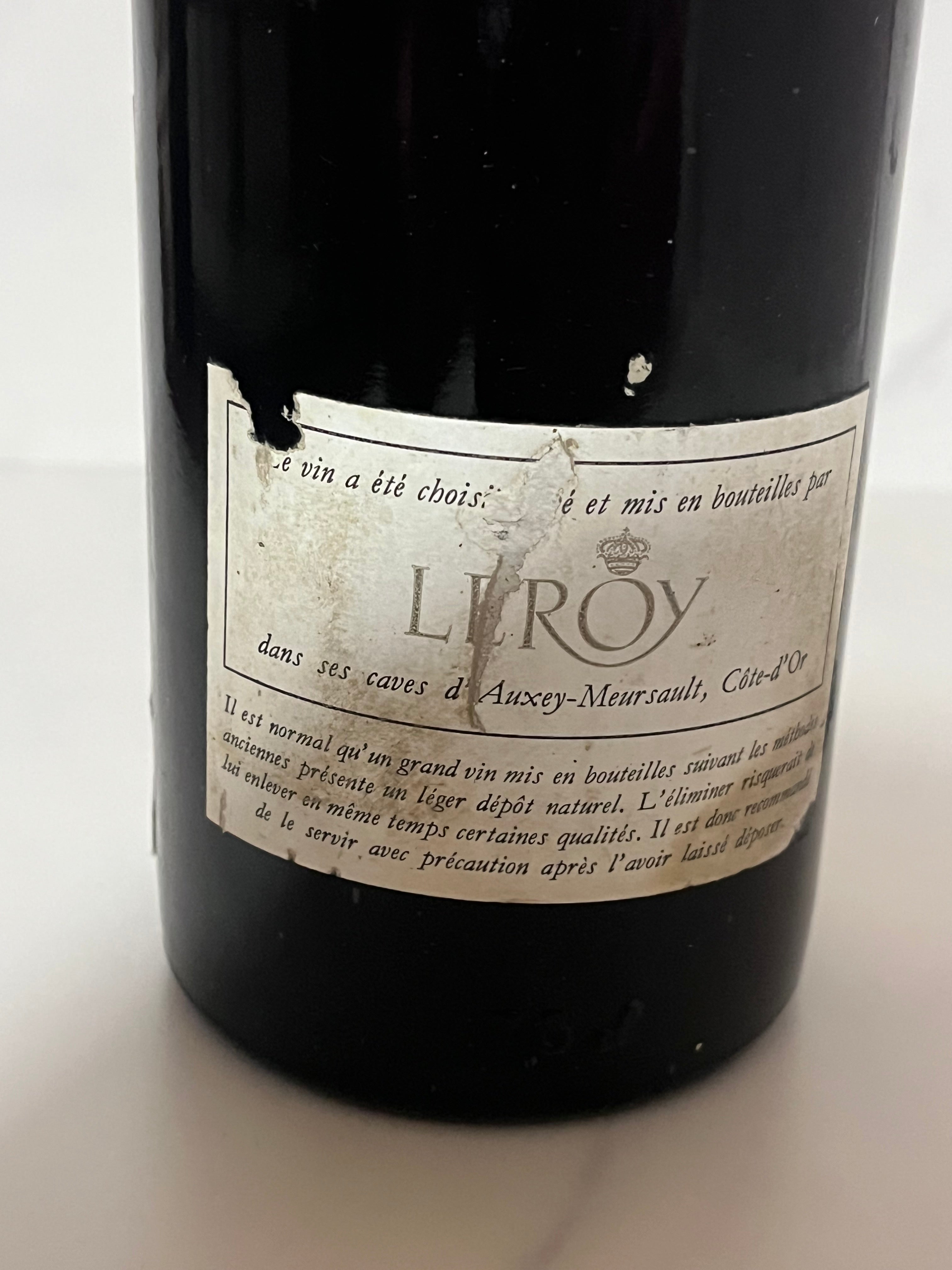 DOMAINE LEROY - NUITS ST GEORGES 1972