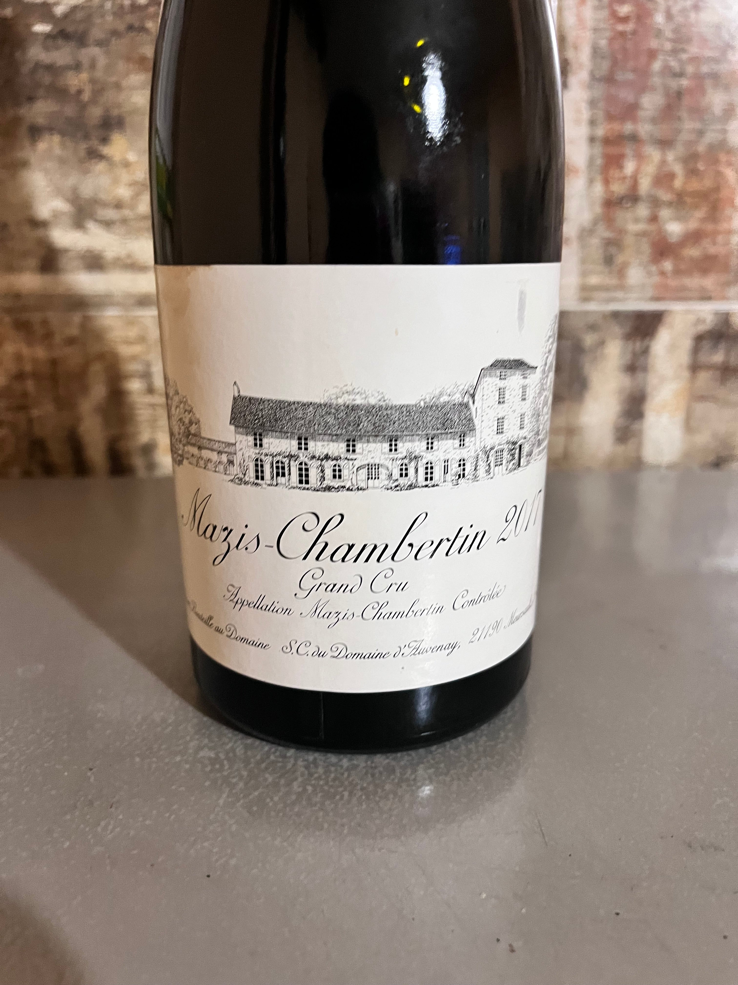 DOMAINE D'AUVENAY MAZIS-CHAMBERTIN GRAND CRUCOTE DE NUITS 2017