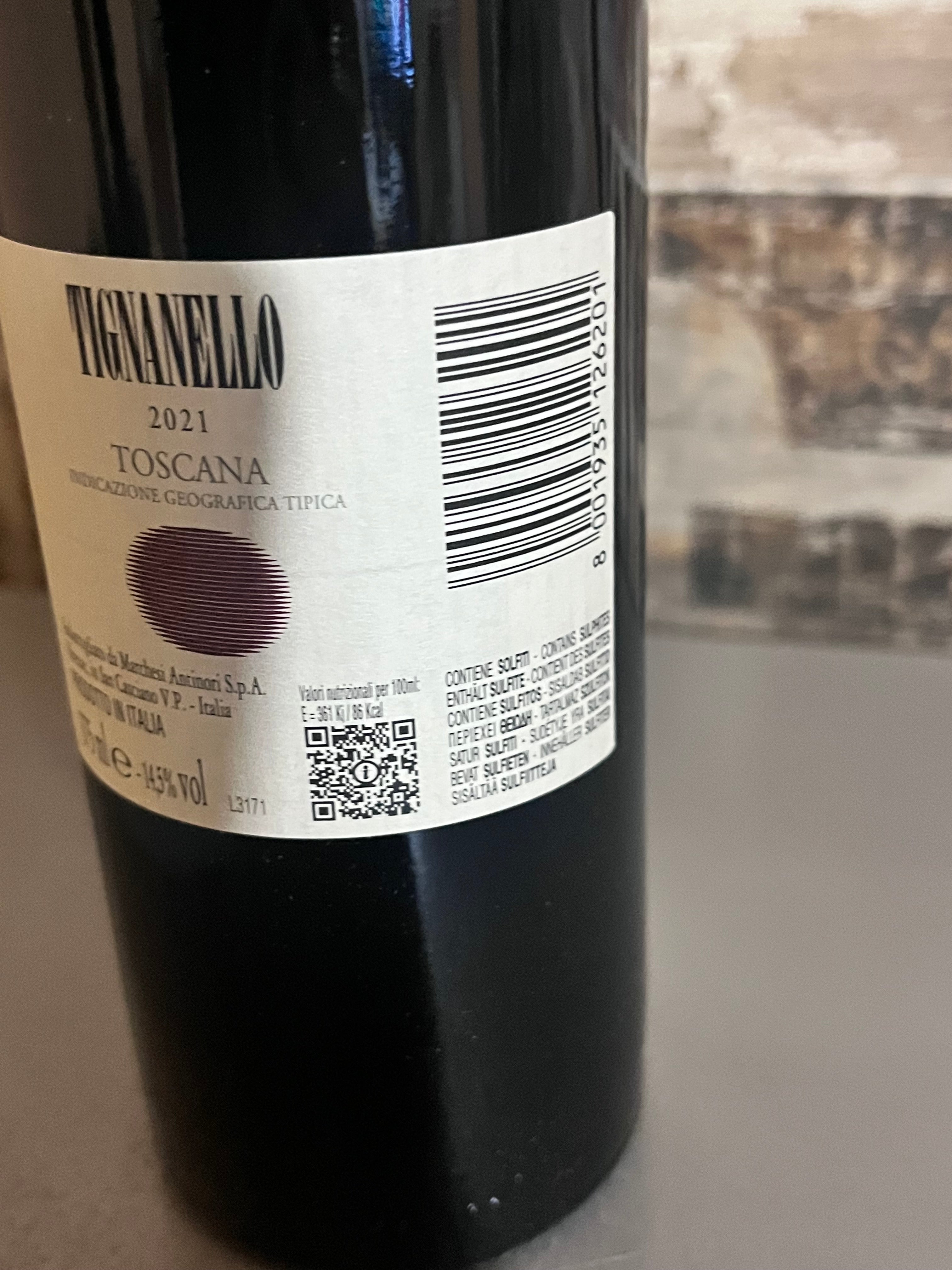 TIGNANELLO 2021 375 ML ANTINORI